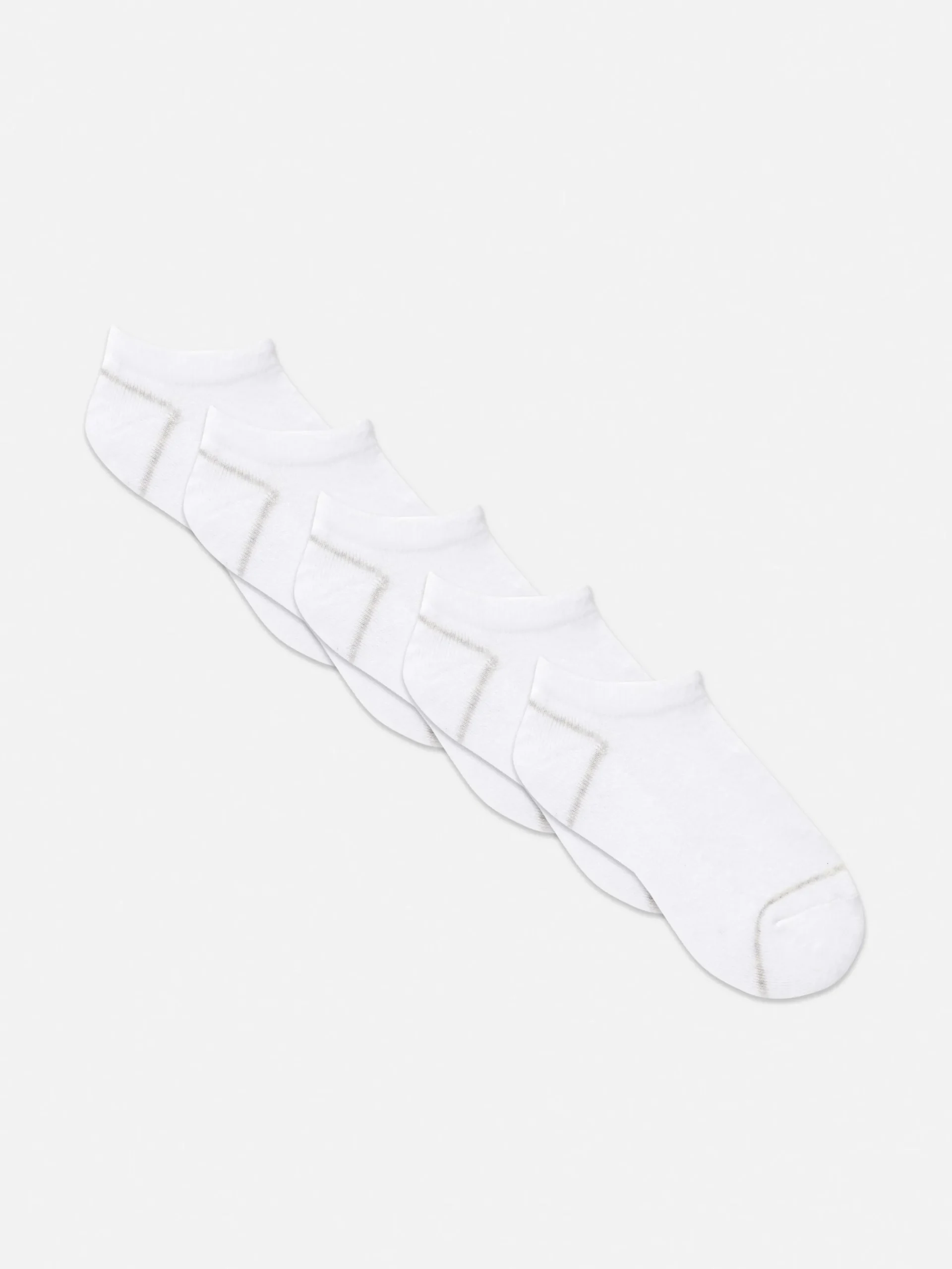 Chaussettes|Primark 5 Paires De Socquettes Essential Blanc