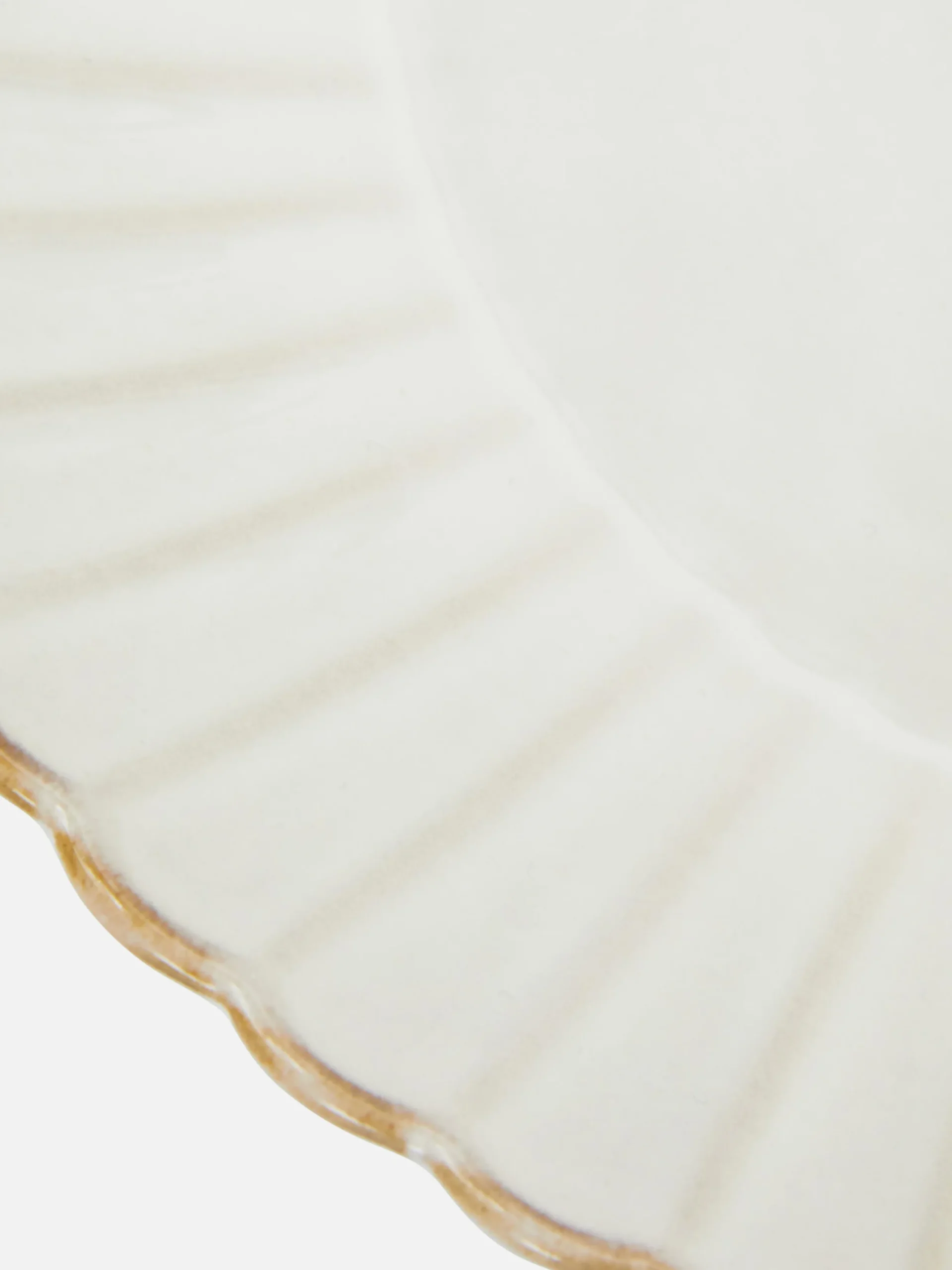 Assiettes, Bols Et Plats|Primark Assiette Effet Coquillage Crème