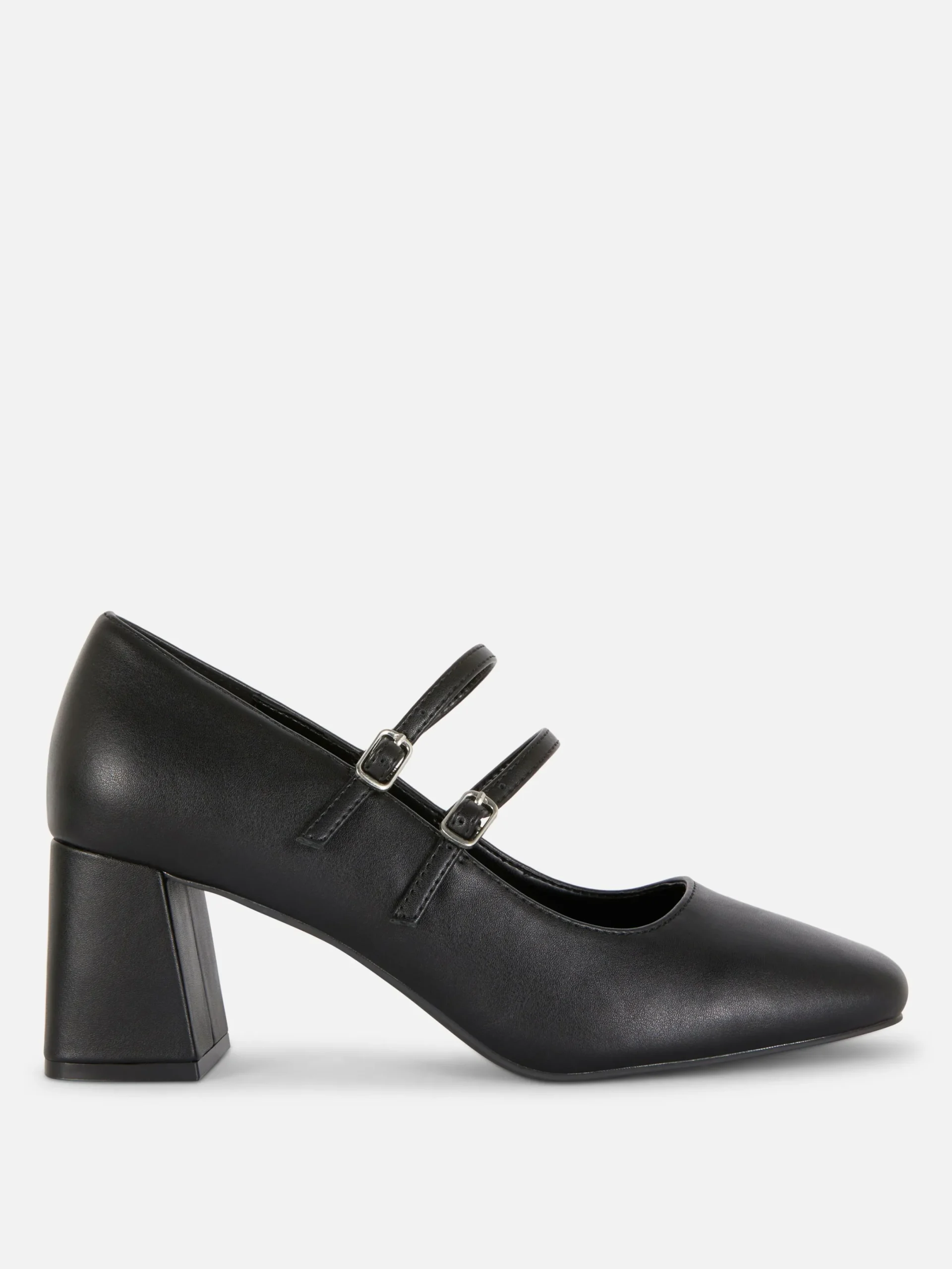 Vêtements Gothiques|Chaussures À Talons|Primark Babies En Simili Cuir à Talons Noir