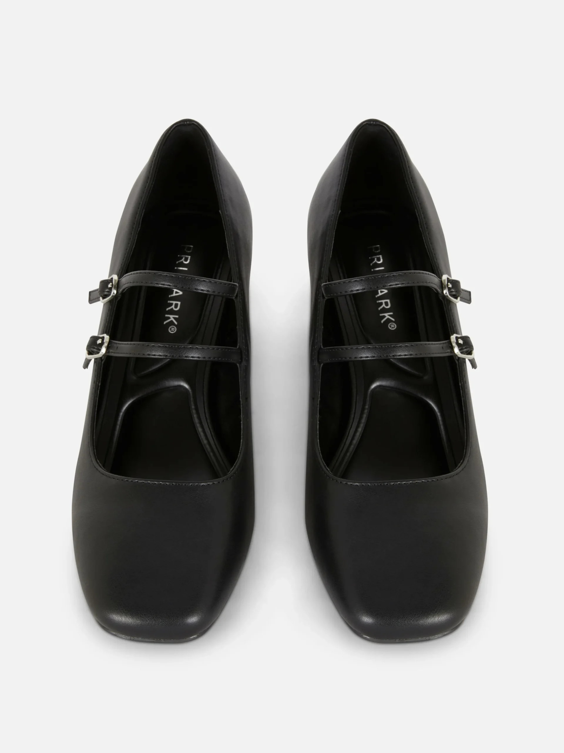 Vêtements Gothiques|Chaussures À Talons|Primark Babies En Simili Cuir à Talons Noir