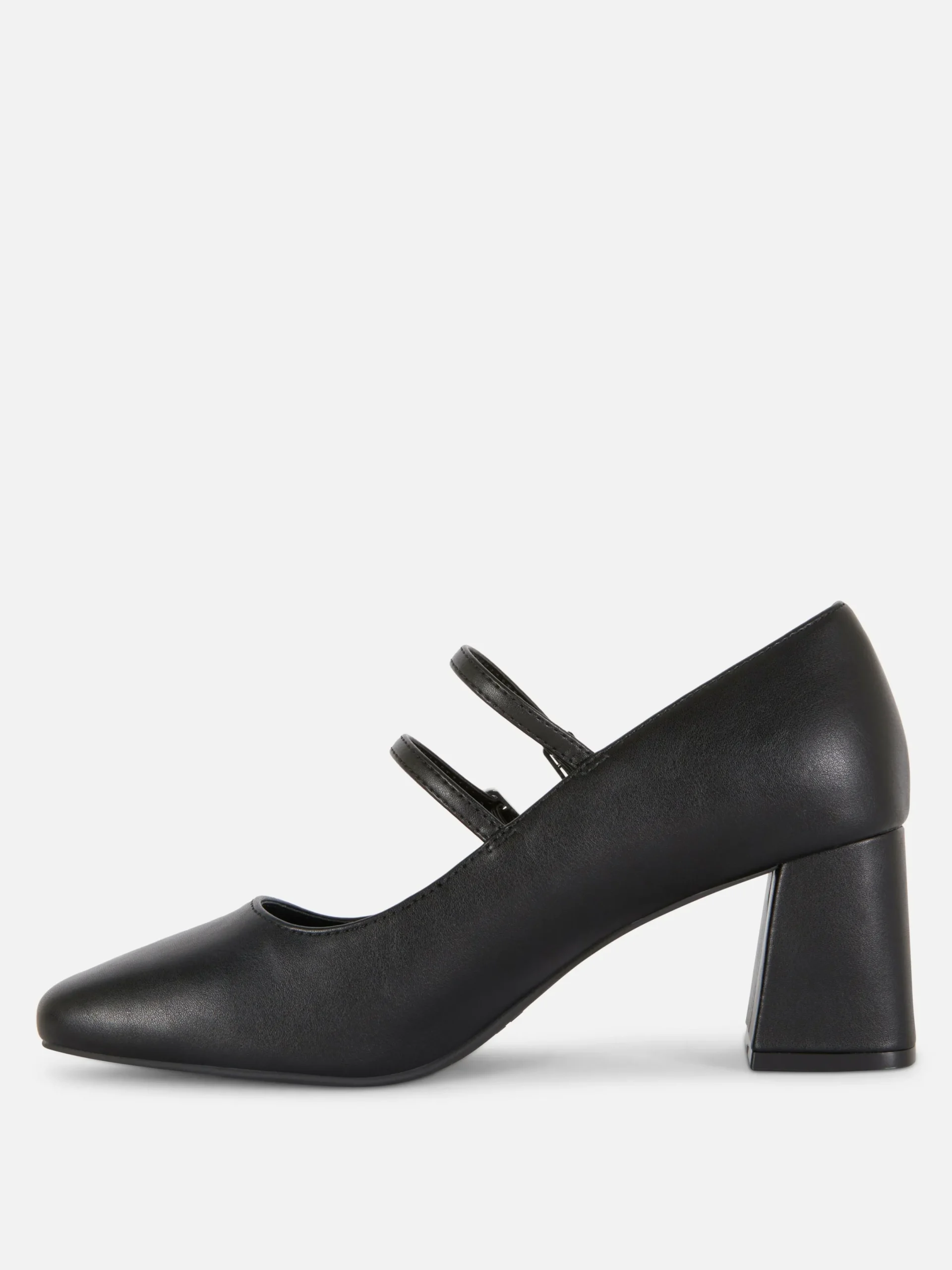 Vêtements Gothiques|Chaussures À Talons|Primark Babies En Simili Cuir à Talons Noir