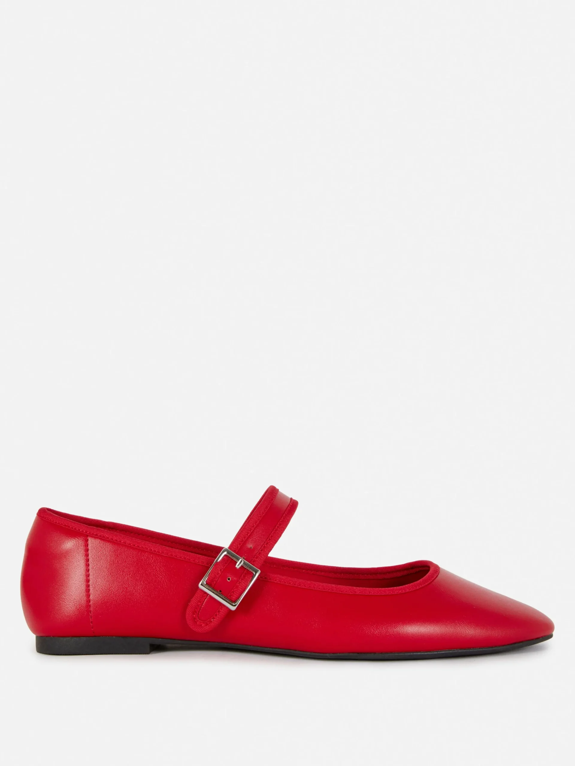 Ballerines|Primark Babies Plates à Bout Rond Rouge