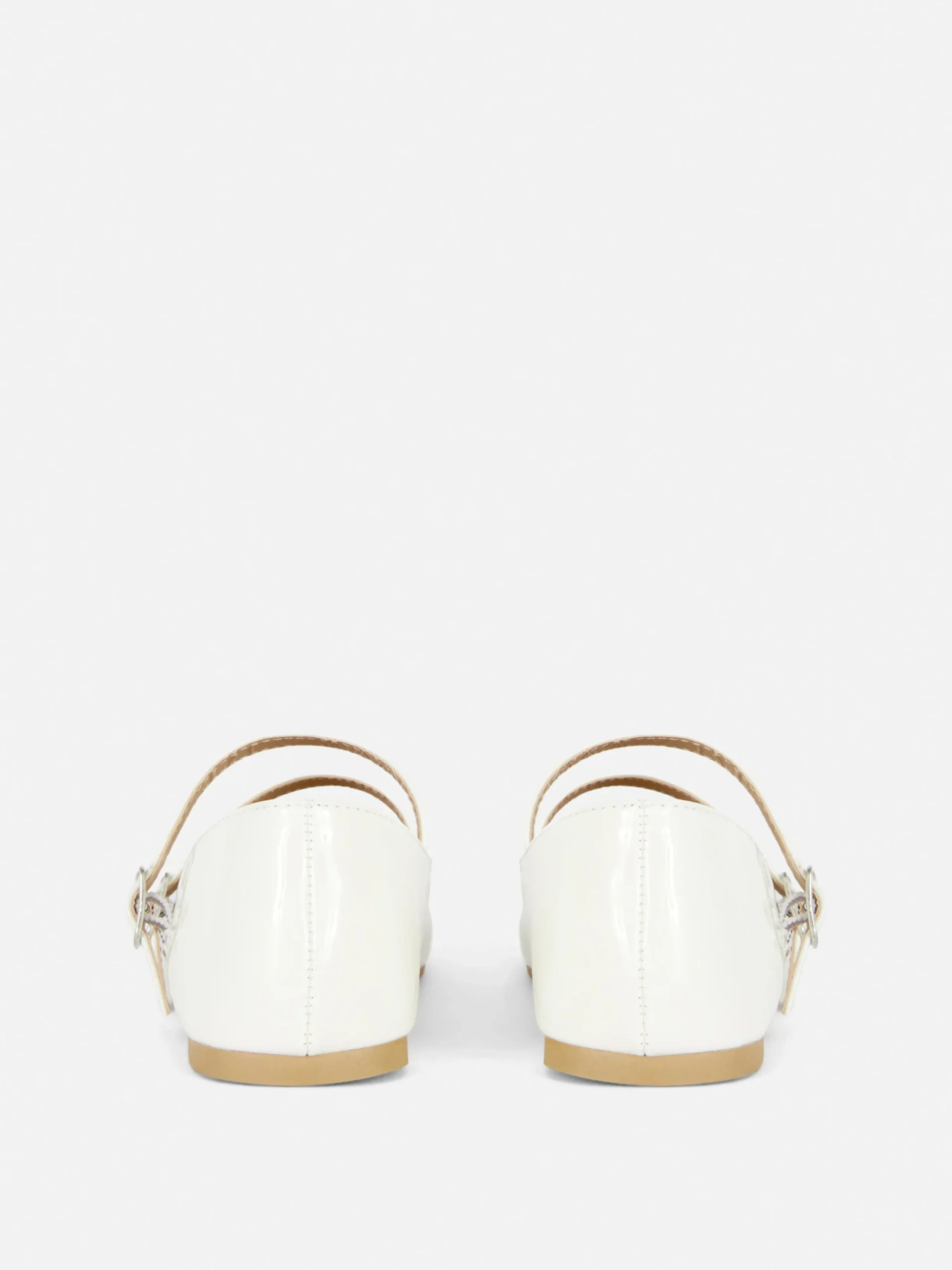 Ballerines|Primark Ballerines à Double Sangle à Boucle Écru