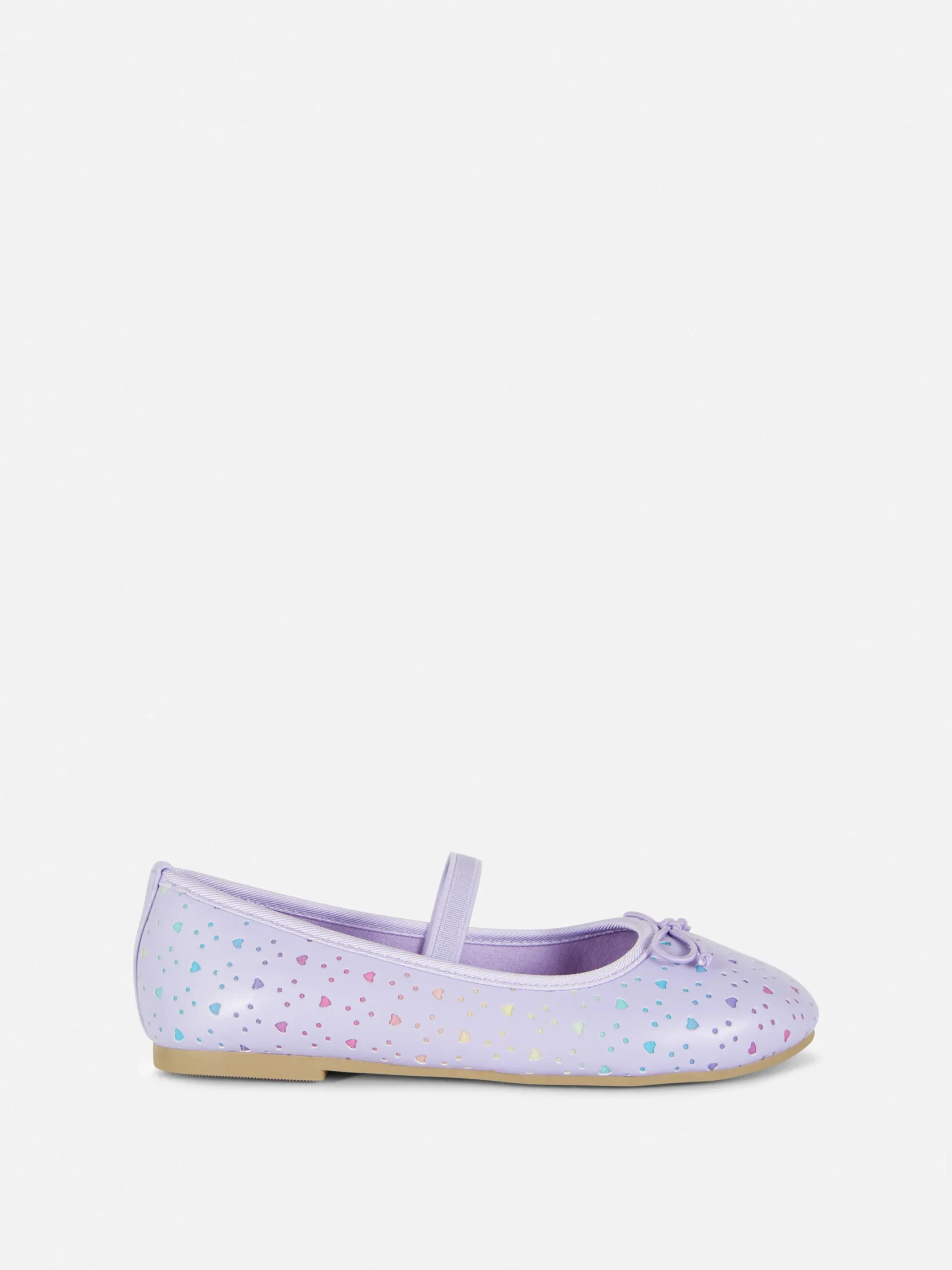 Ballerines|Primark Ballerines Ajourées à Cœur Lilas
