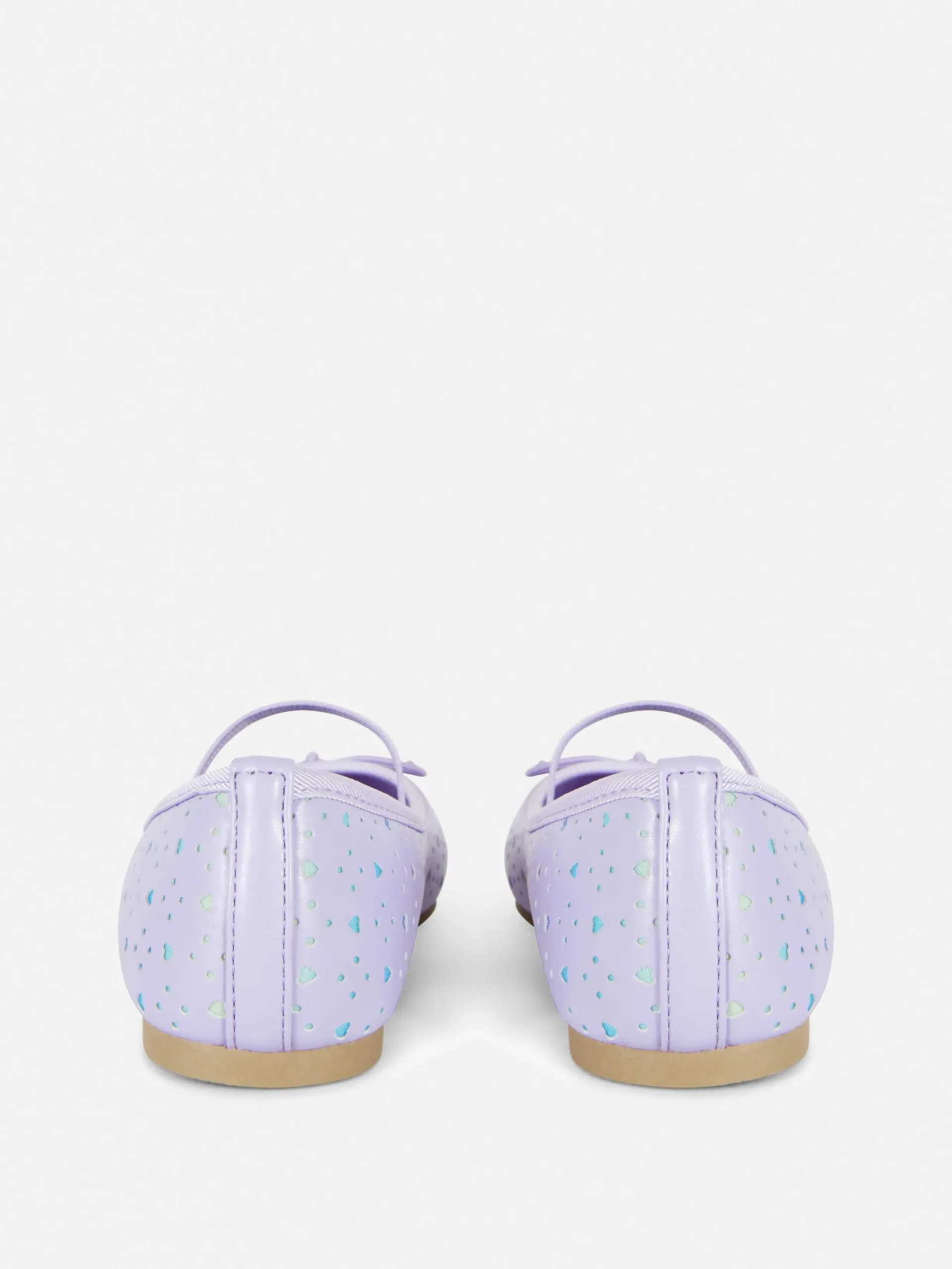 Ballerines|Primark Ballerines Ajourées à Cœur Lilas