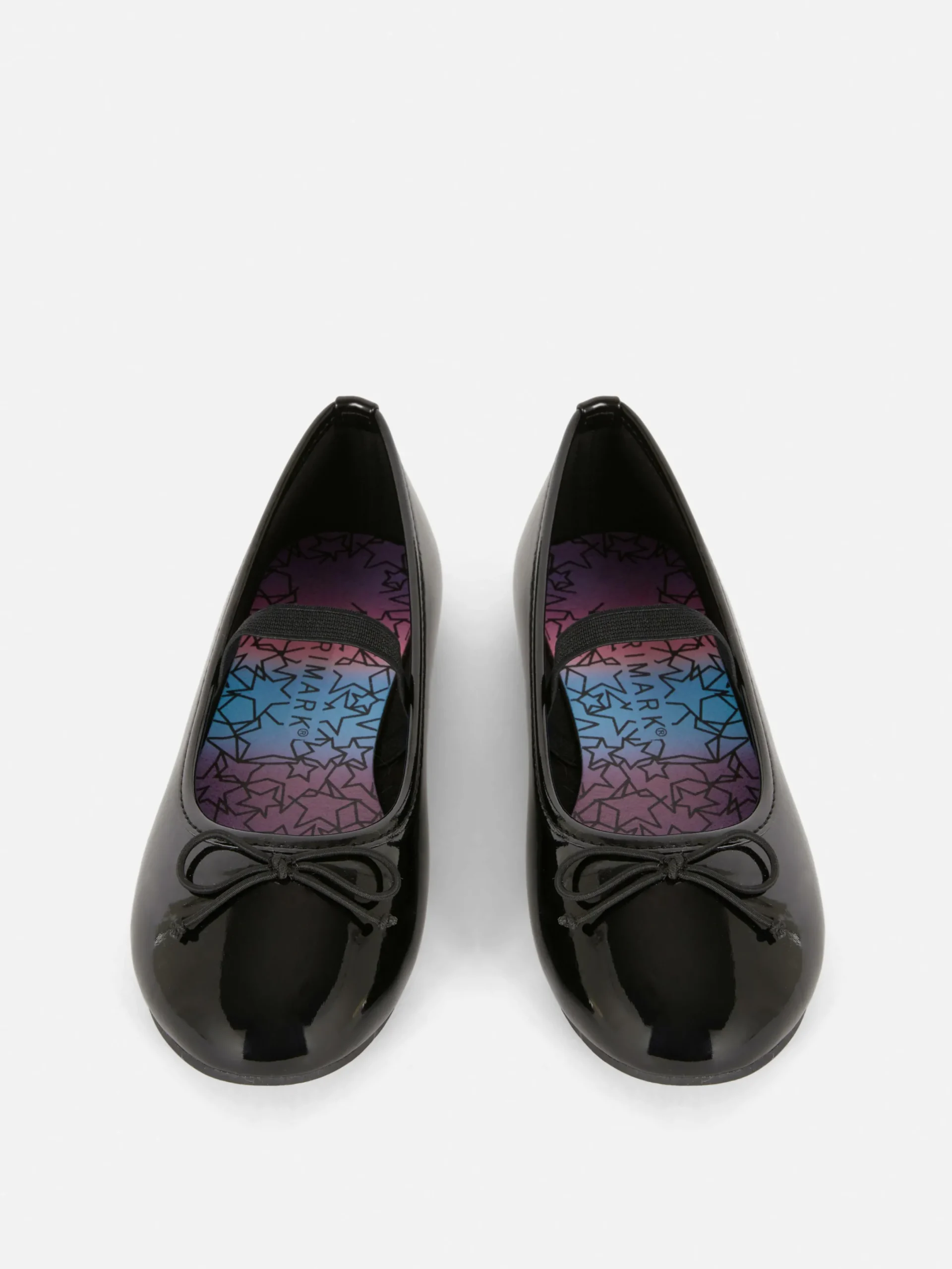 Ballerines|Primark Ballerines En Simili Cuir Verni Noir