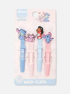 Accessoires Cheveux|Primark Barrettes Bec Disney Lilo & Stitch Multicolore