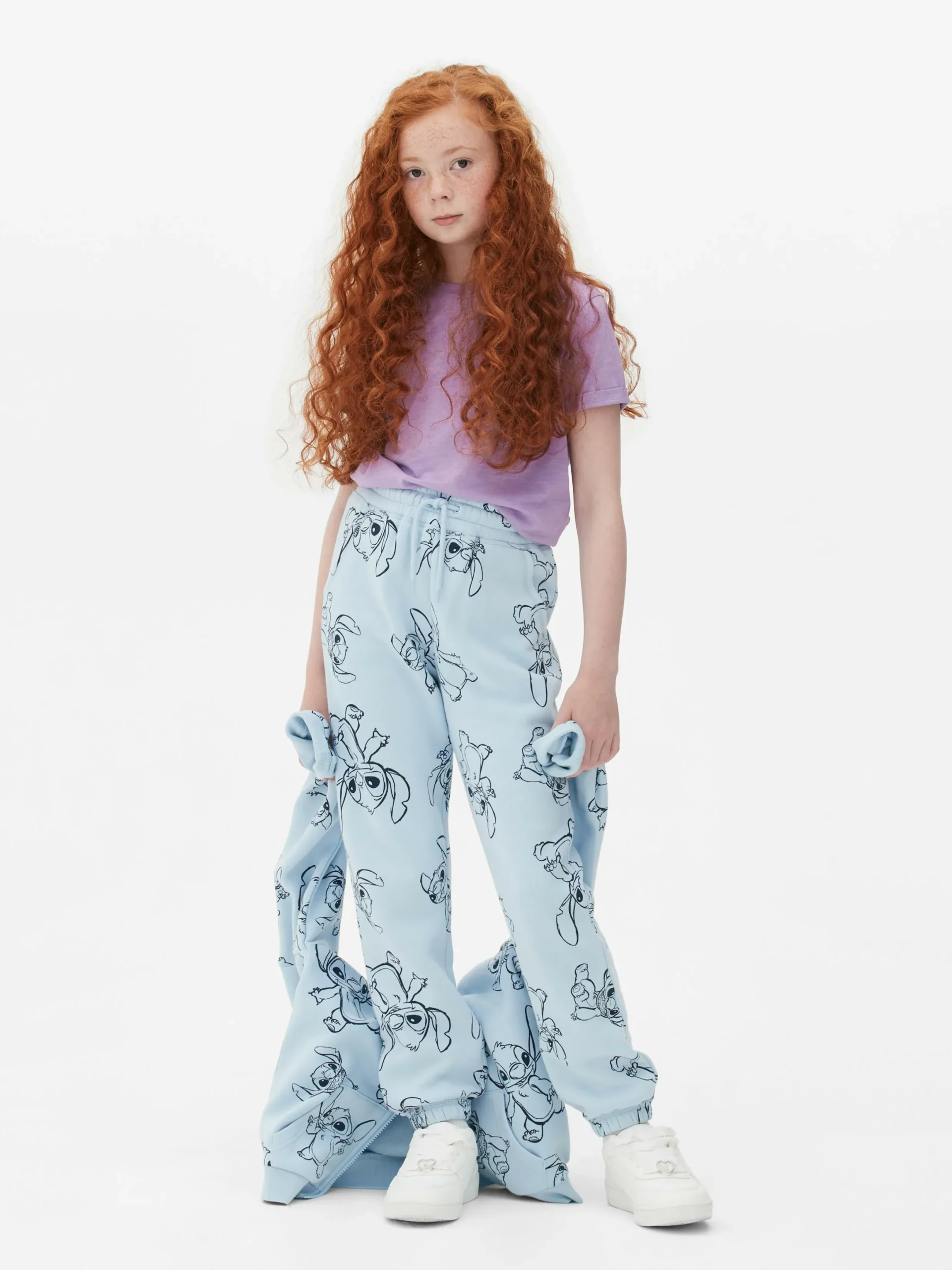 Bas De Jogging|Primark Bas De Jogging à Cordon De Serrage Disney Lilo & Stitch Bleu