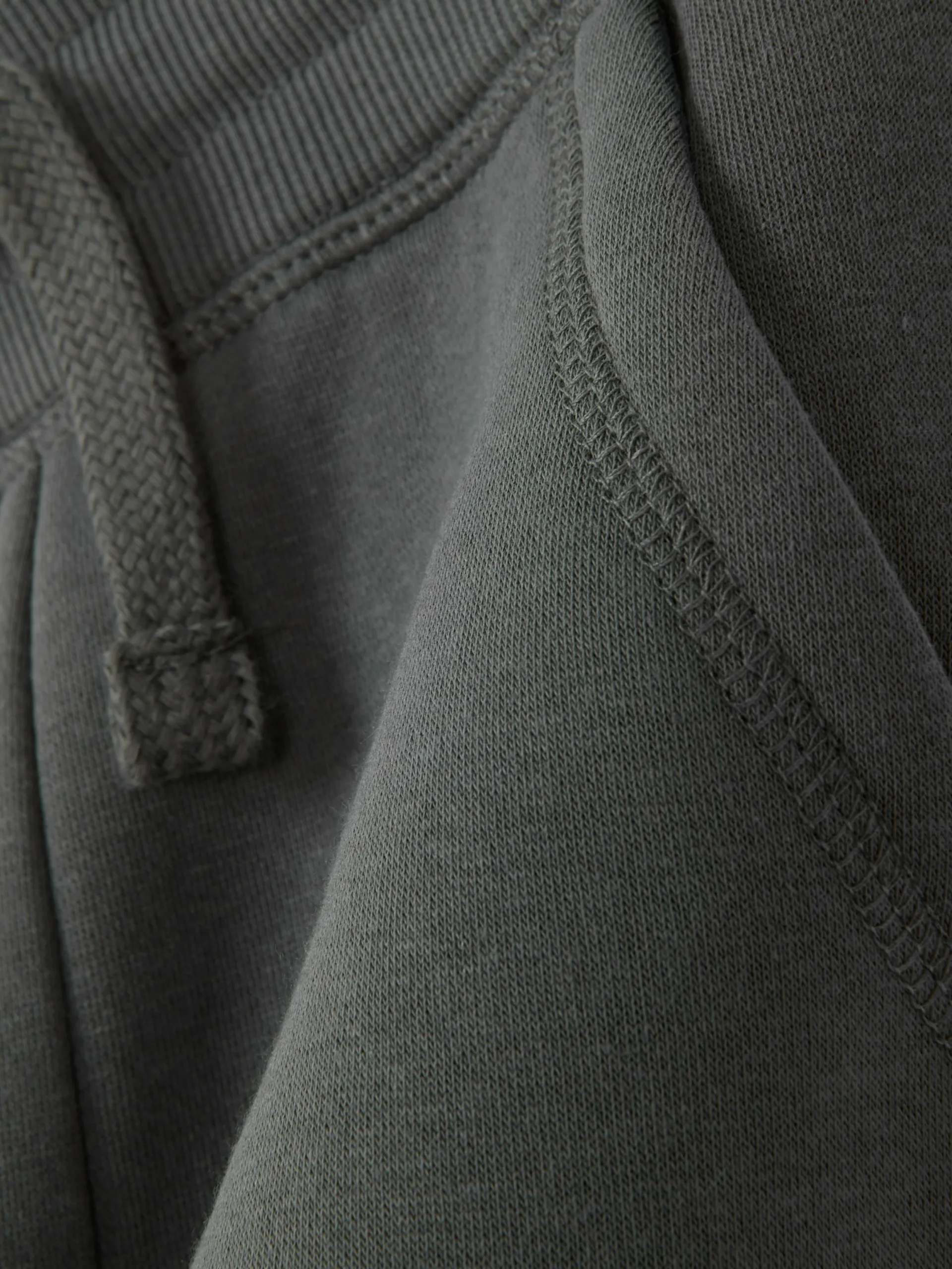 Bas De Jogging|Primark Bas De Jogging à Revers Et Cordon De Serrage Anthracite