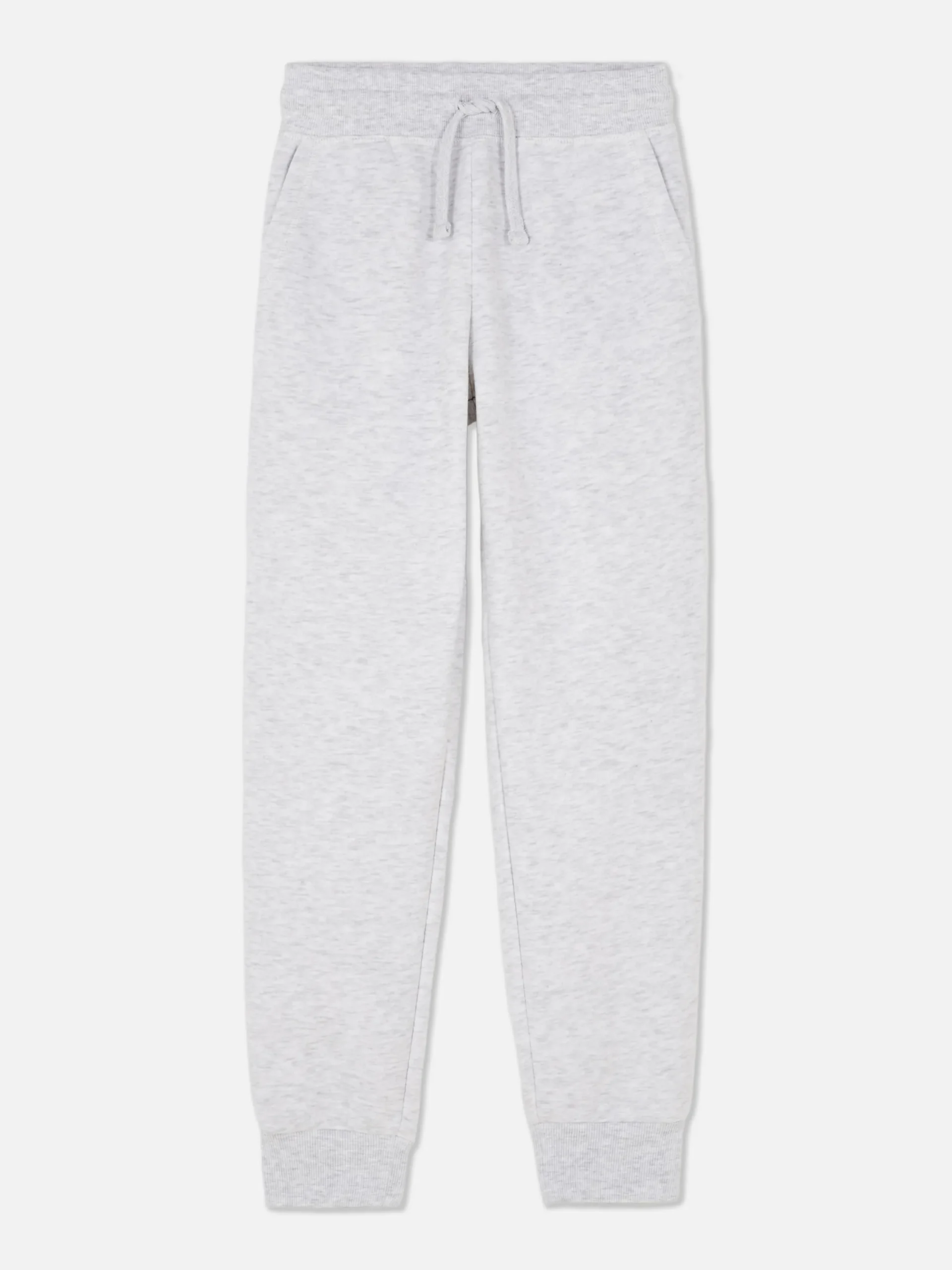 Bas De Jogging|Primark Bas De Jogging à Revers Et Cordon De Serrage Gris