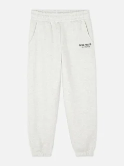 Bas De Jogging|Primark Bas De Jogging à Revers Future Projects Gris chiné