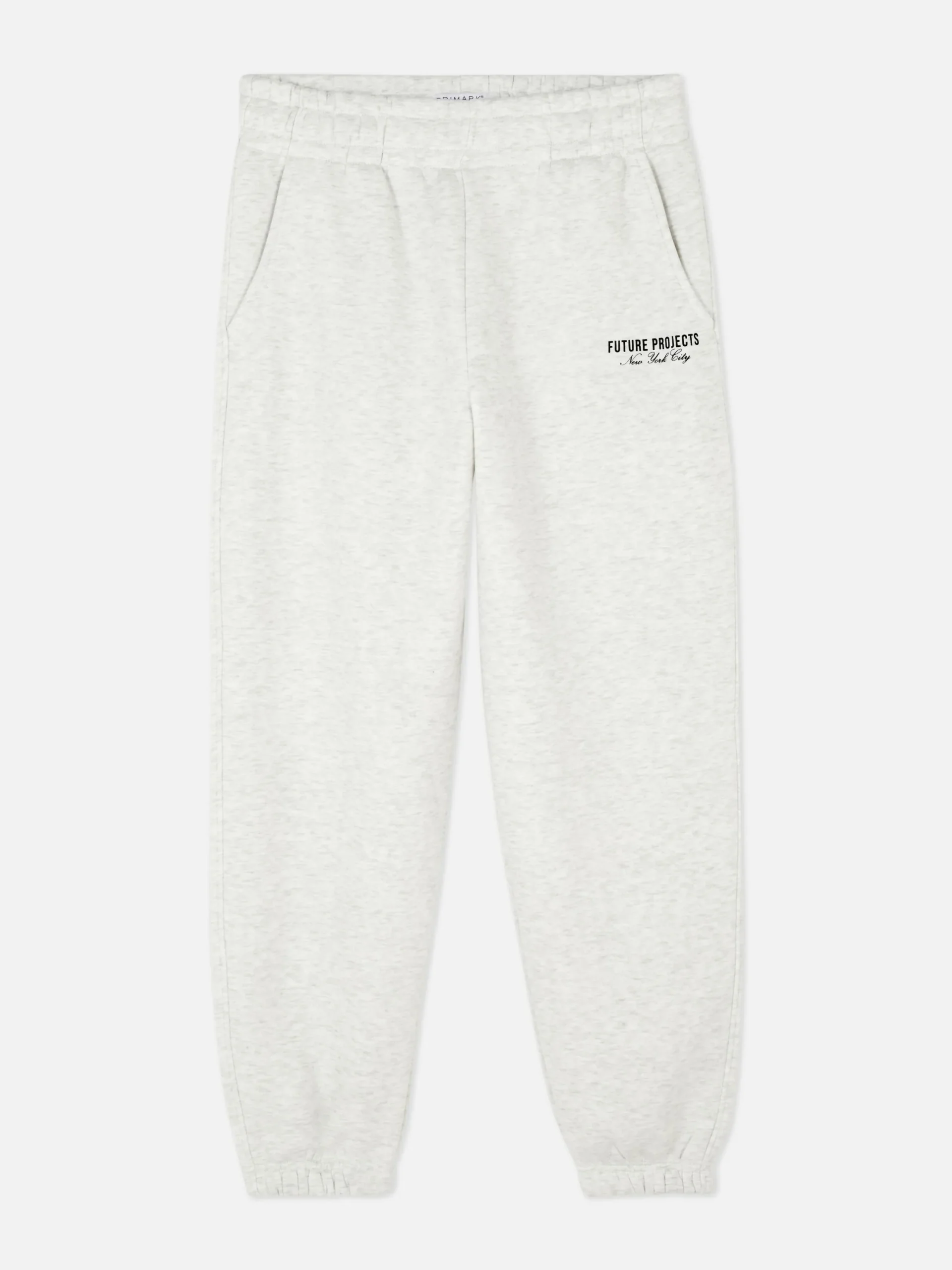 Bas De Jogging|Primark Bas De Jogging à Revers Future Projects Gris chiné