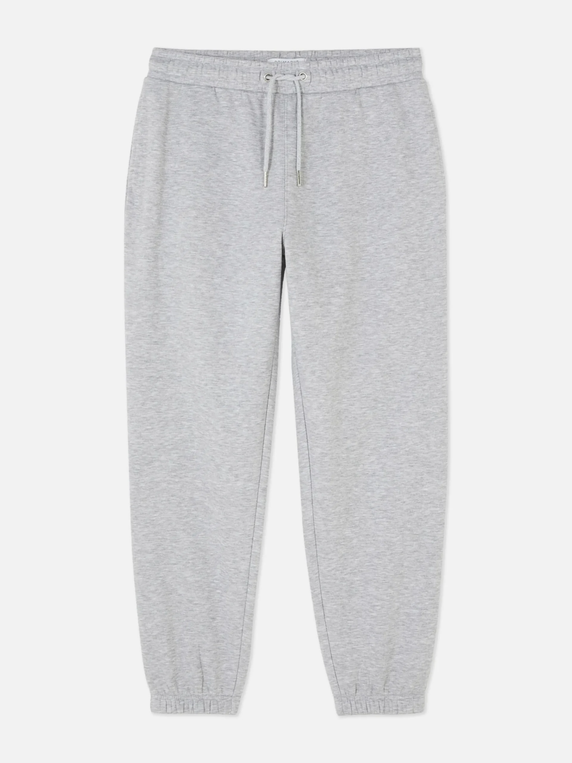 Bas De Jogging|Primark Bas De Jogging à Taille Et Chevilles élastiquées Gris