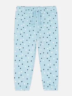 Pantalons Et Leggings|Primark Bas De Jogging Avec Cordon De Serrage à Coordonner Bleu clair