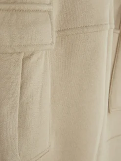 Bas De Jogging|Primark Bas De Jogging Cargo à Cordon De Serrage Grège