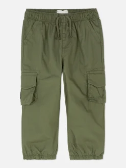 Pantalons Et Leggings|Primark Bas De Jogging Cargo à Cordon De Serrage Kaki