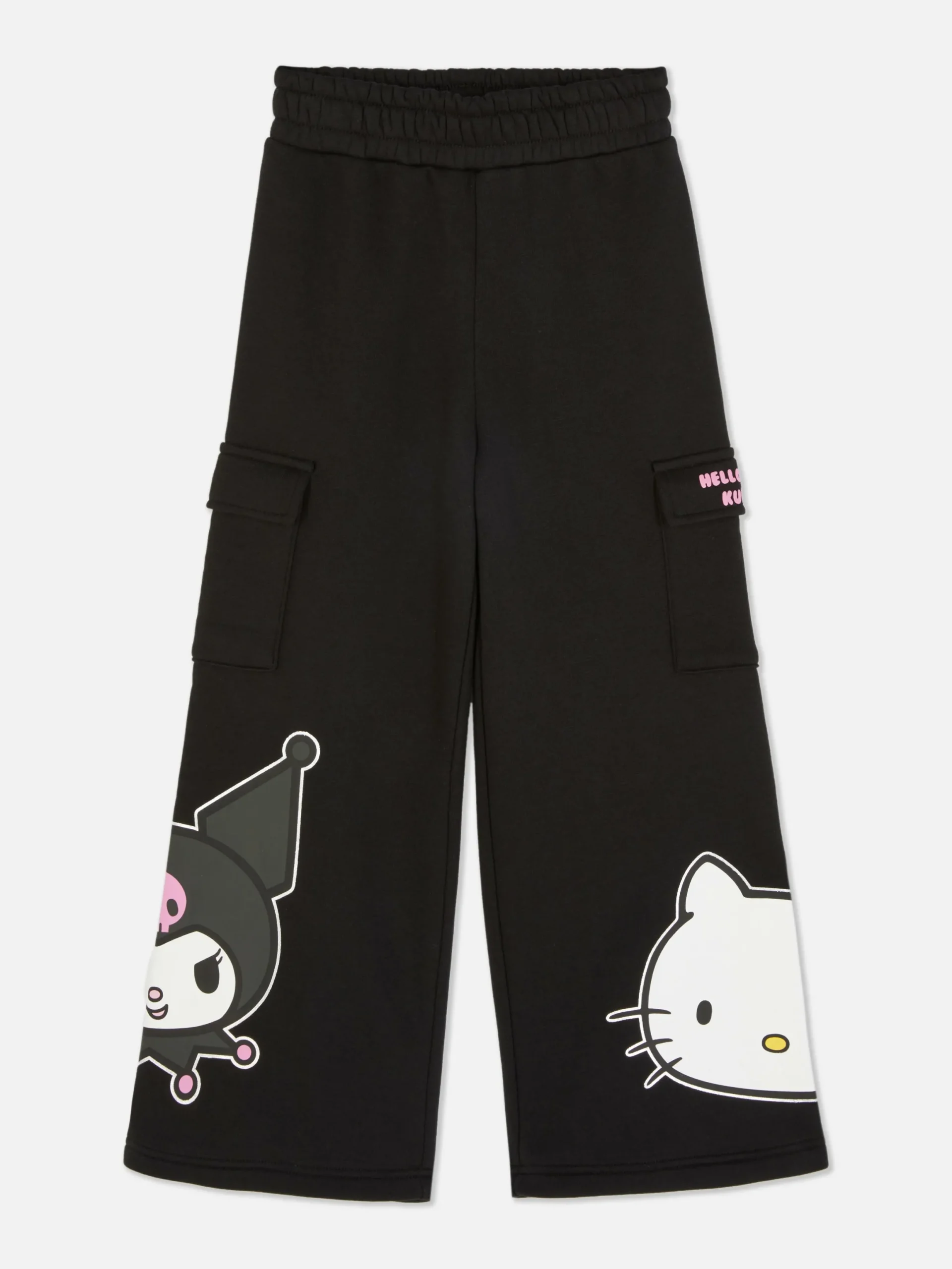 Bas De Jogging|Primark Bas De Jogging Cargo Hello Kitty Et Ses Amis Noir