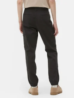 Pantalon|Primark Bas De Jogging Cargo Resserré Aux Chevilles Bleu marine