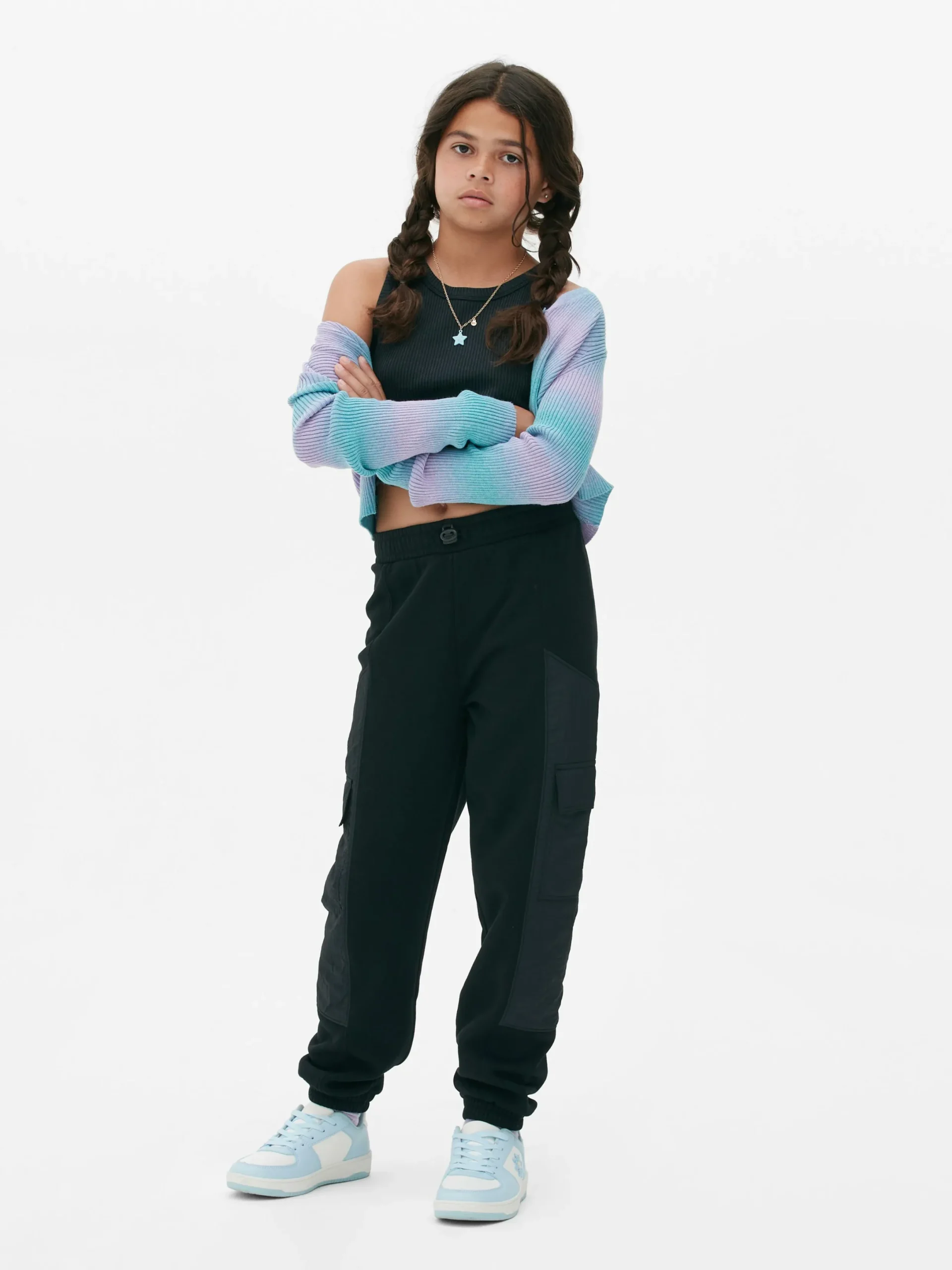 Bas De Jogging|Primark Bas De Jogging Cargo Resserré à La Cheville Noir