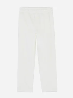 Bas De Jogging|Primark Bas De Jogging Coupe Droite Essential Écru