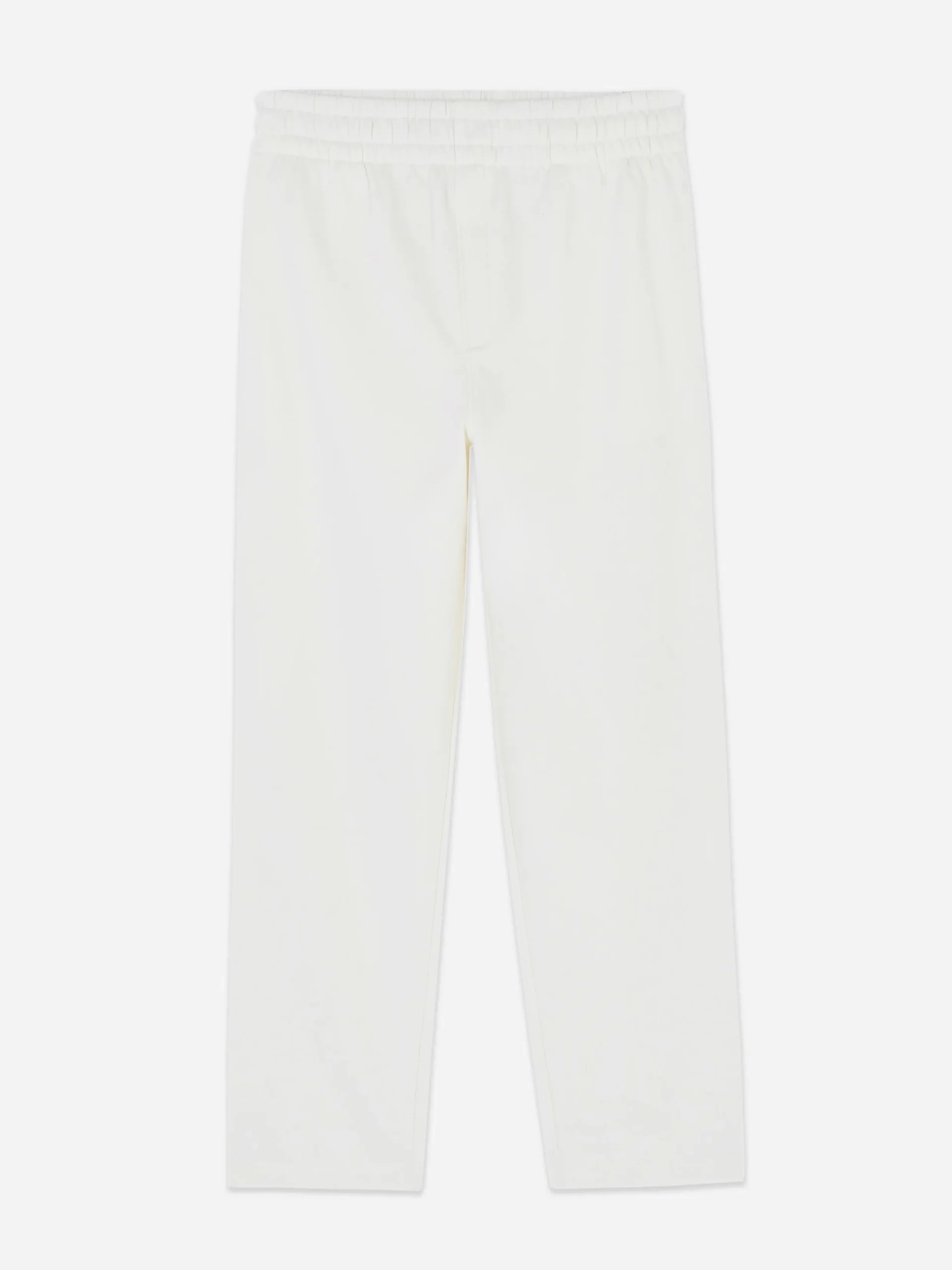 Bas De Jogging|Primark Bas De Jogging Coupe Droite Essential Écru