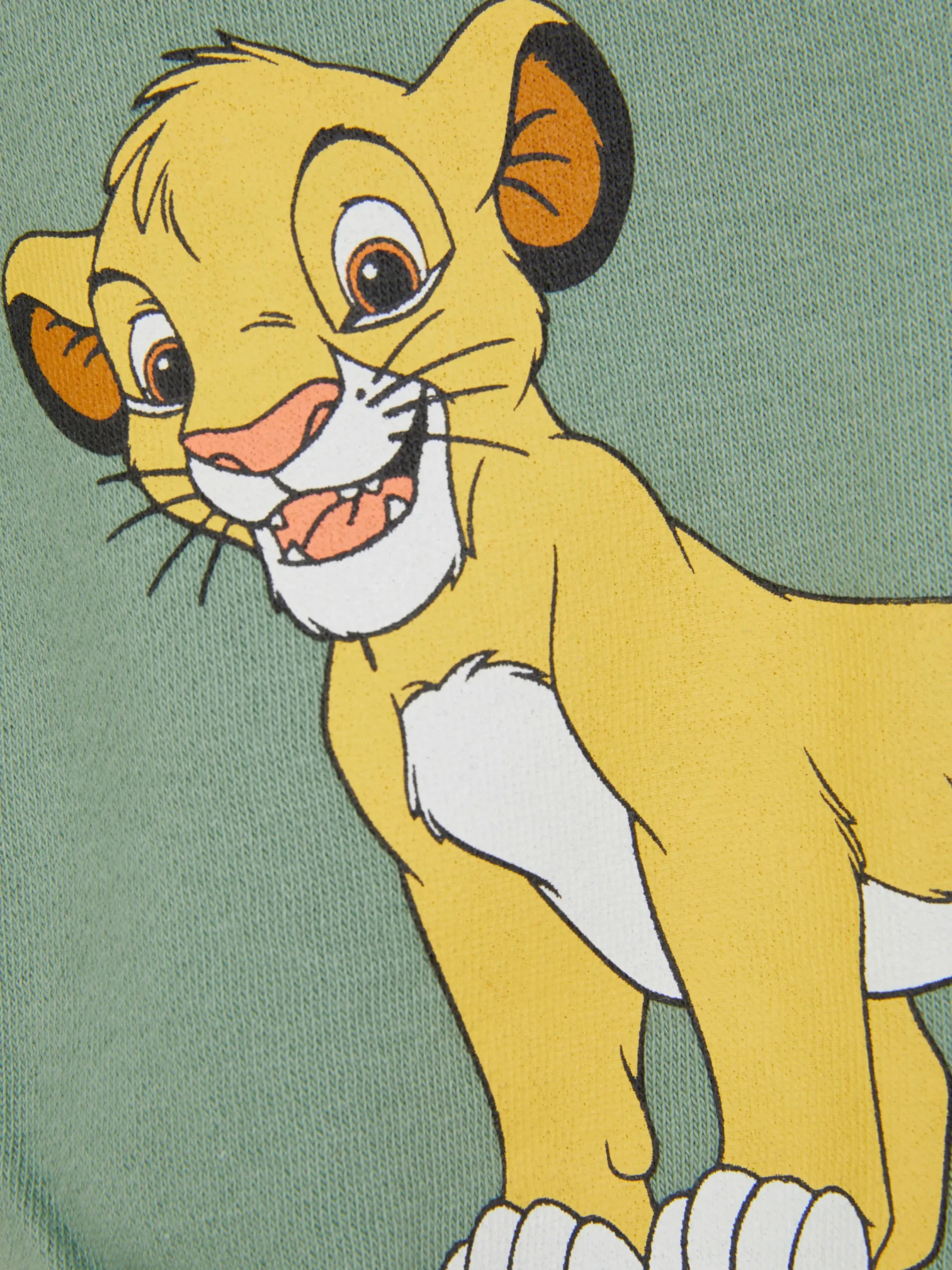 Pantalons Et Leggings|Primark Bas De Jogging Disney Le Roi Lion Simba Kaki