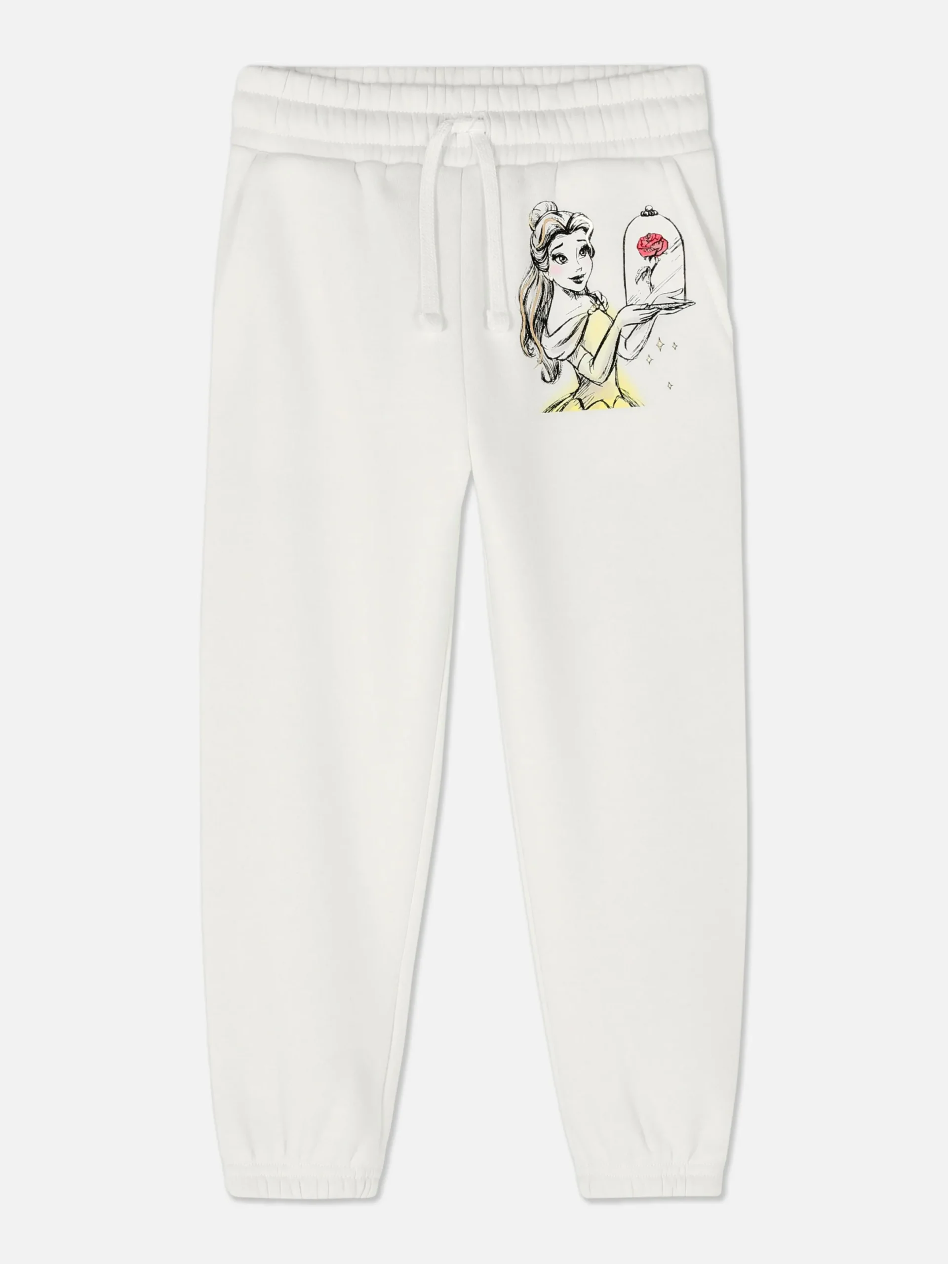 Bas De Jogging|Primark Bas De Jogging Graphique Disney La Belle Et La Bête Blanc