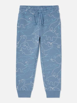 Bas De Jogging|Primark Bas De Jogging Graphique Avec Cordon De Serrage à Coordonner Bleu