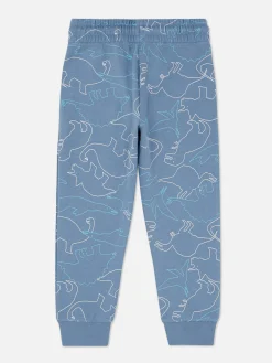 Bas De Jogging|Primark Bas De Jogging Graphique Avec Cordon De Serrage à Coordonner Bleu