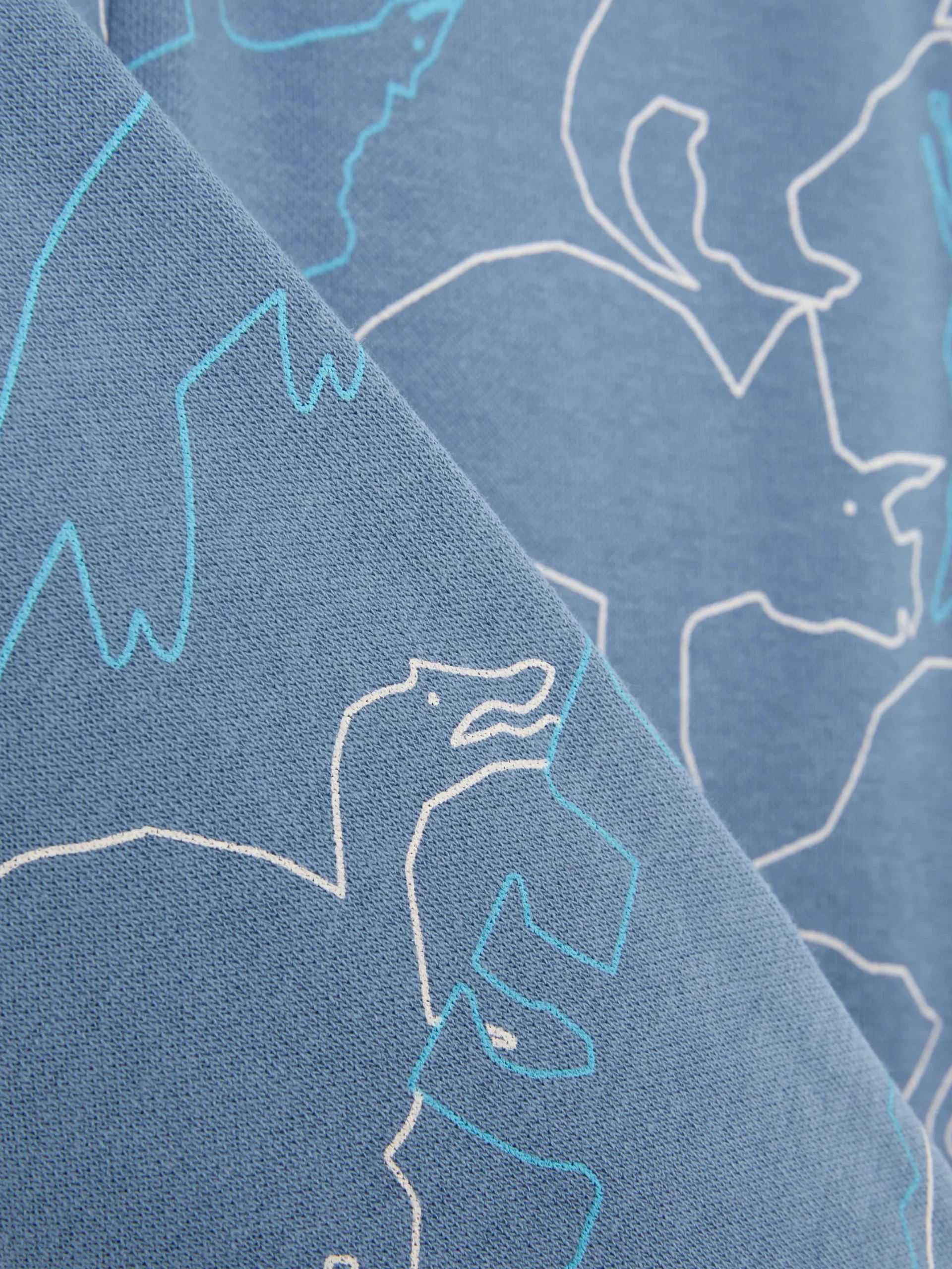 Bas De Jogging|Primark Bas De Jogging Graphique Avec Cordon De Serrage à Coordonner Bleu