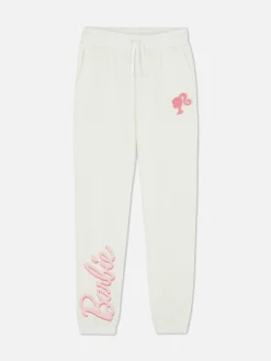 Bas De Jogging|Primark Bas De Jogging Graphique Barbie à Coordonner Écru