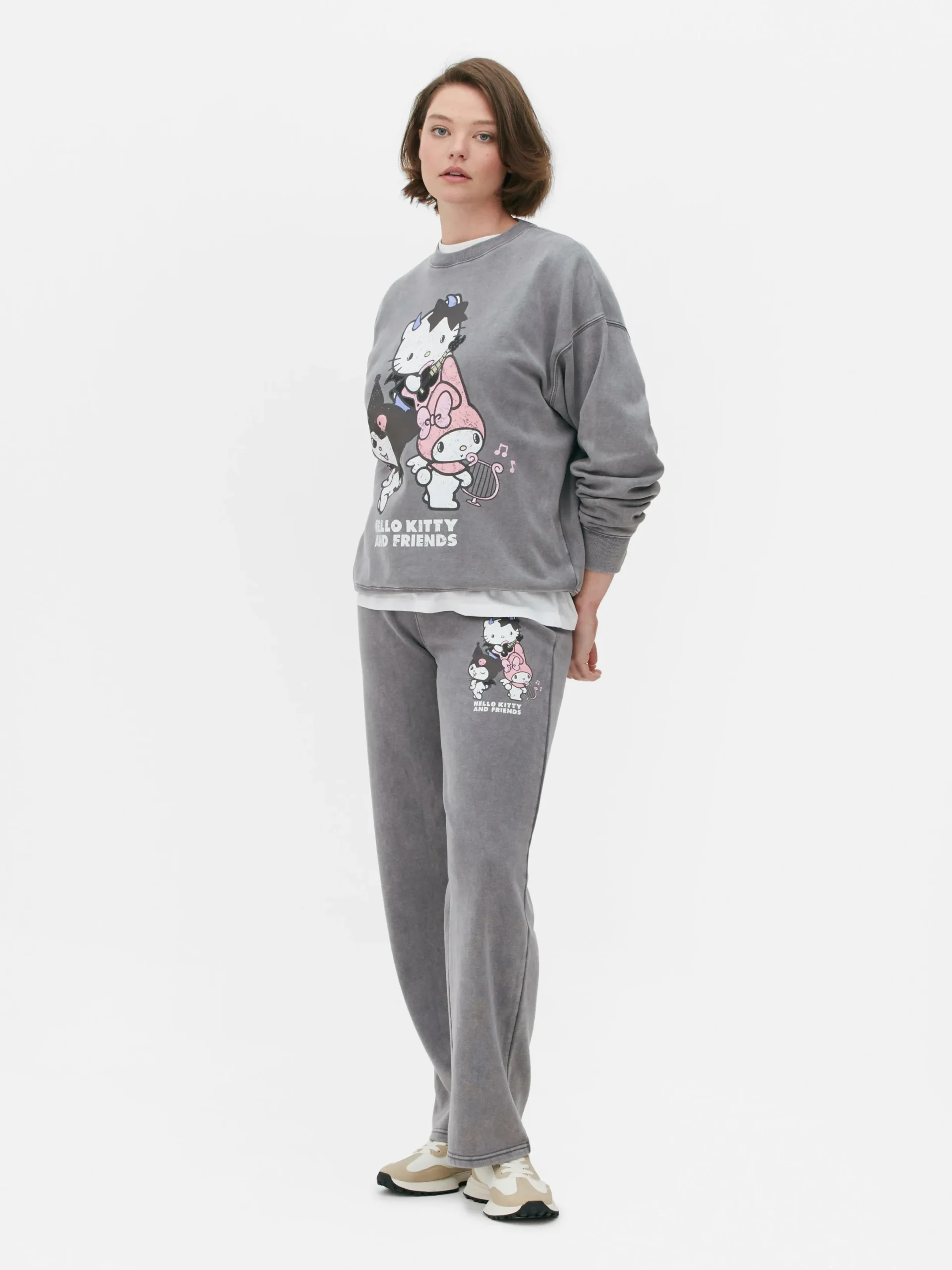 Bas De Jogging|Primark Bas De Jogging Hello Kitty And Friends Anthracite