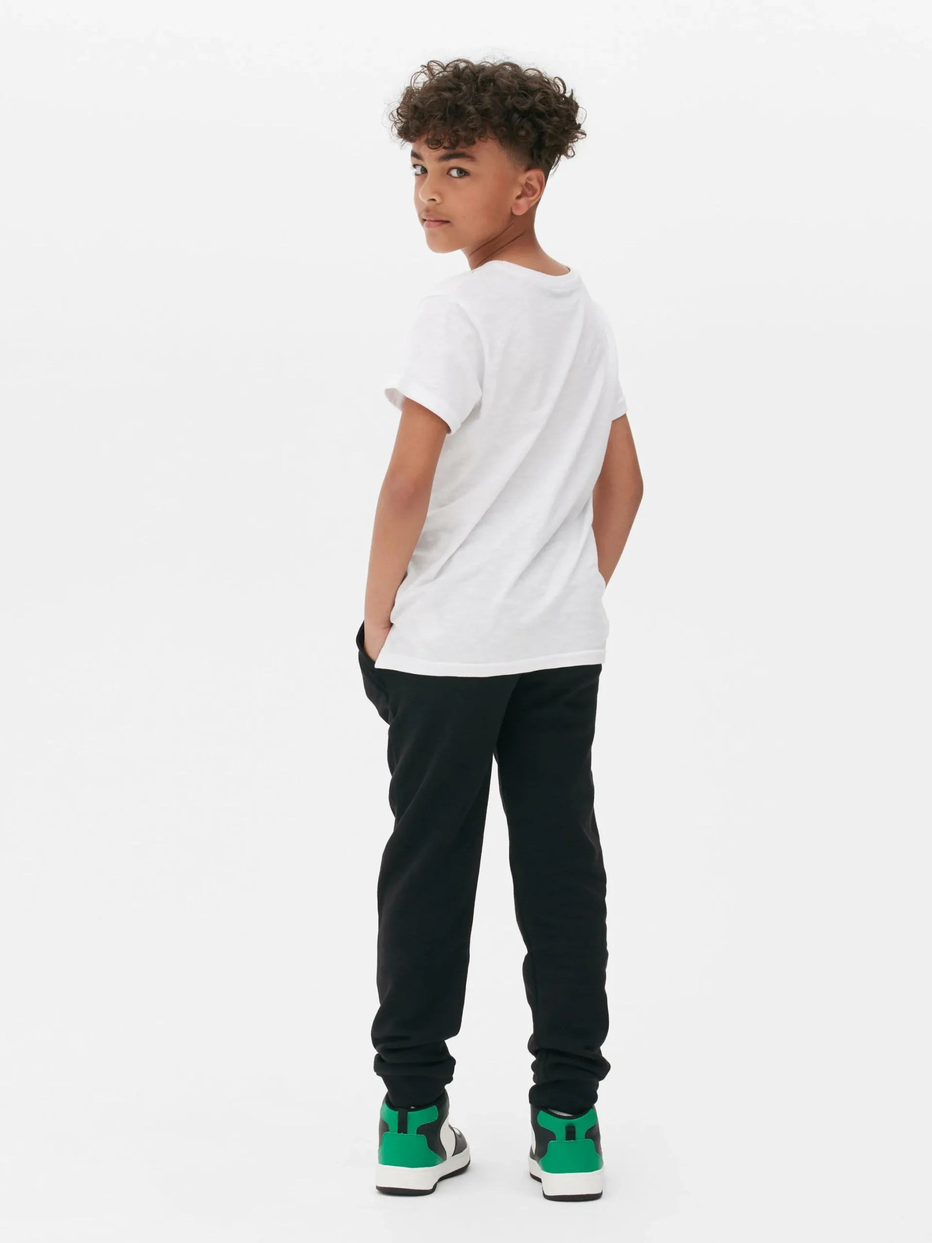 Bas De Jogging|Primark Bas De Jogging élastiqué Avec Cordon De Serrage Noir