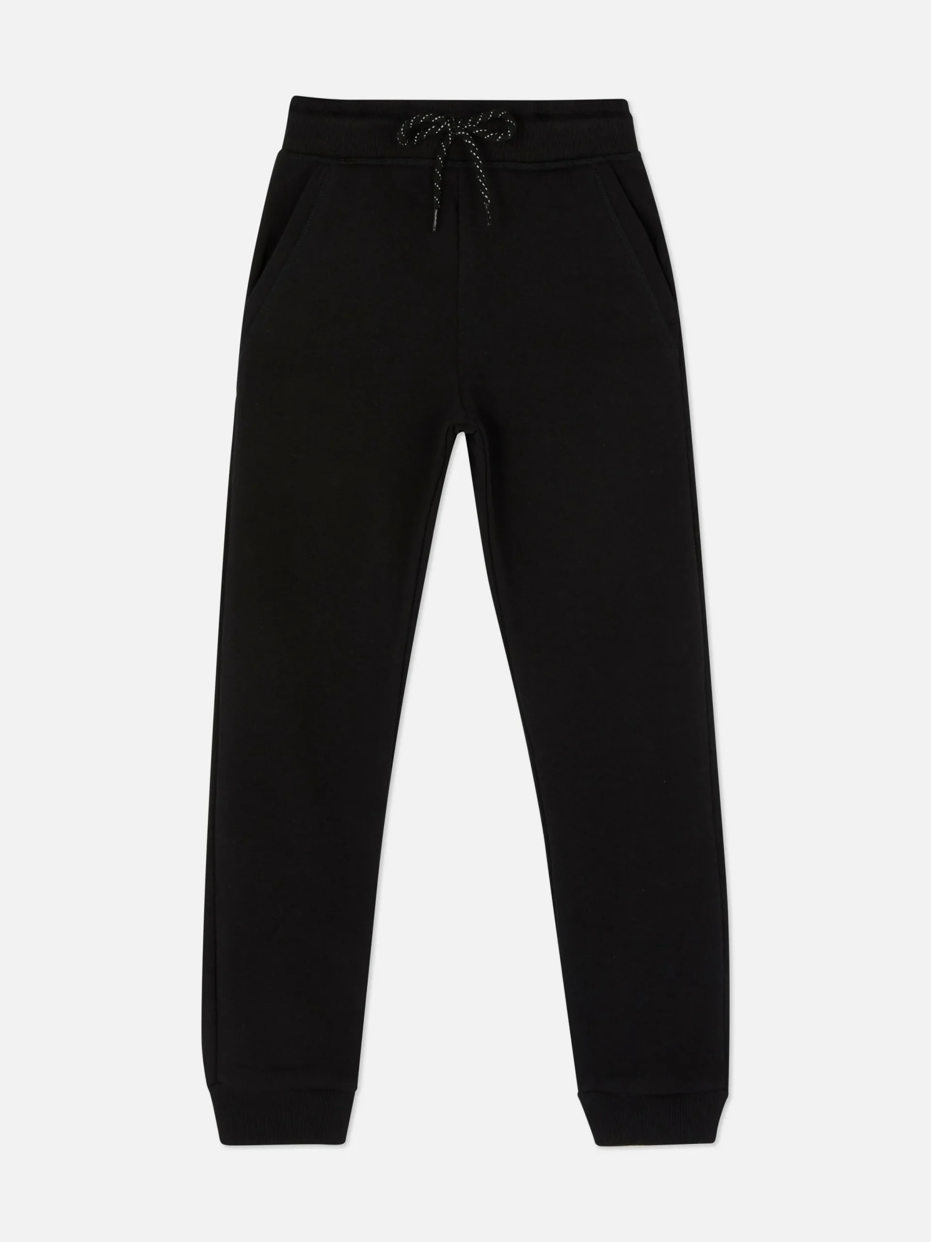 Bas De Jogging|Primark Bas De Jogging élastiqué Avec Cordon De Serrage Noir