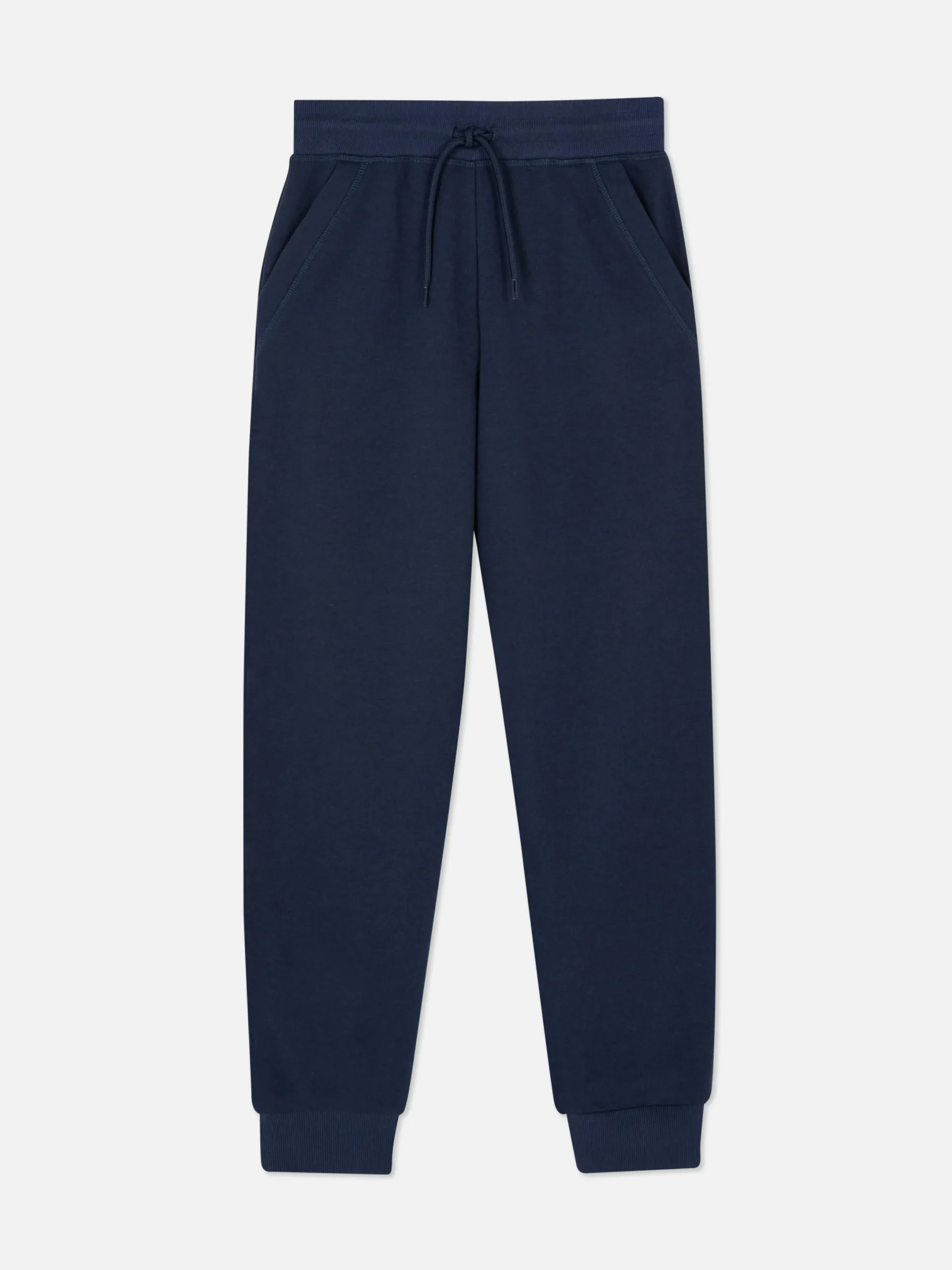 Bas De Jogging|Primark Bas De Jogging élastiqué Avec Cordon De Serrage Bleu marine