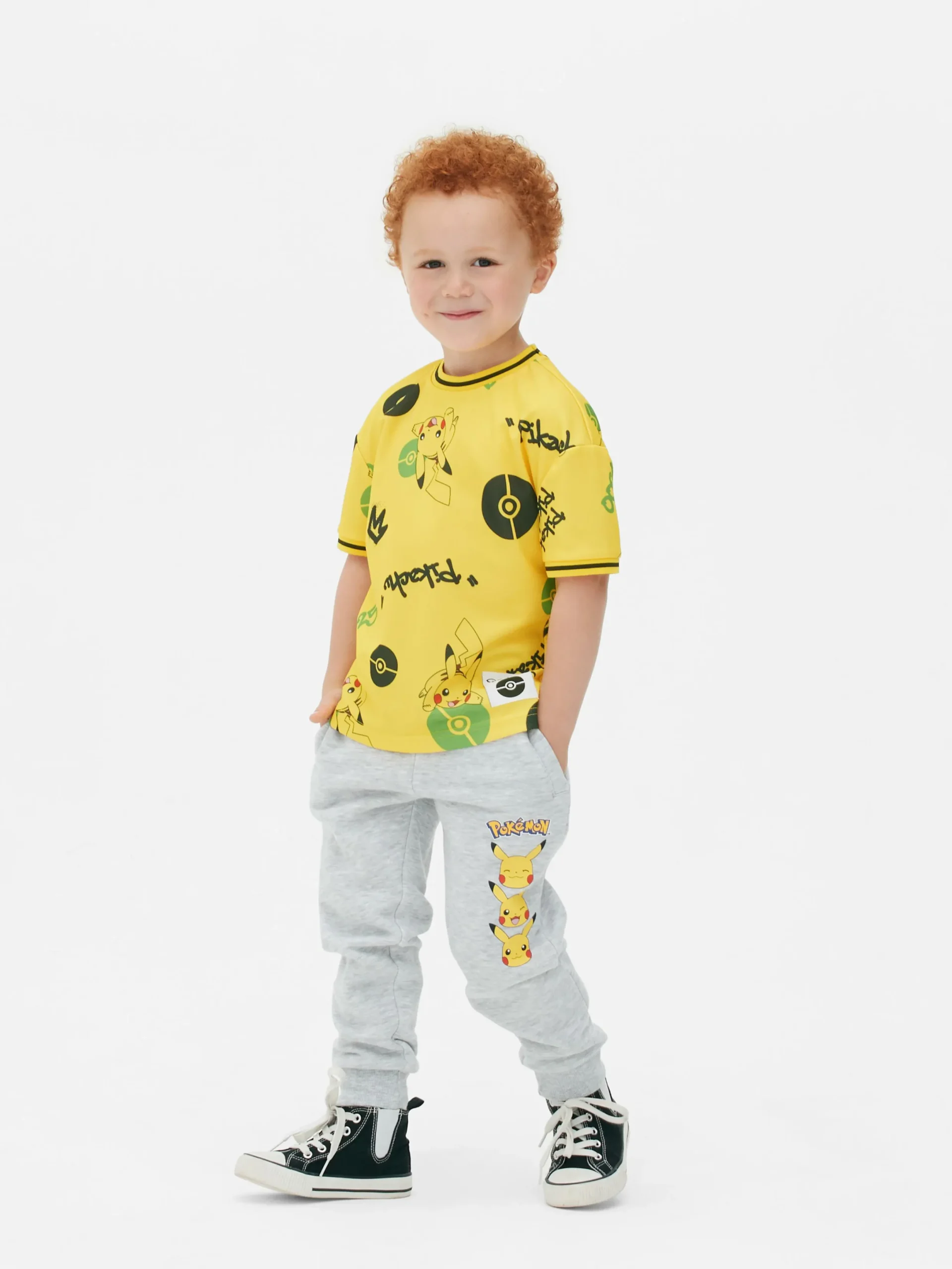 Bas De Jogging|Primark Bas De Jogging Pokémon Pikachu Gris chiné