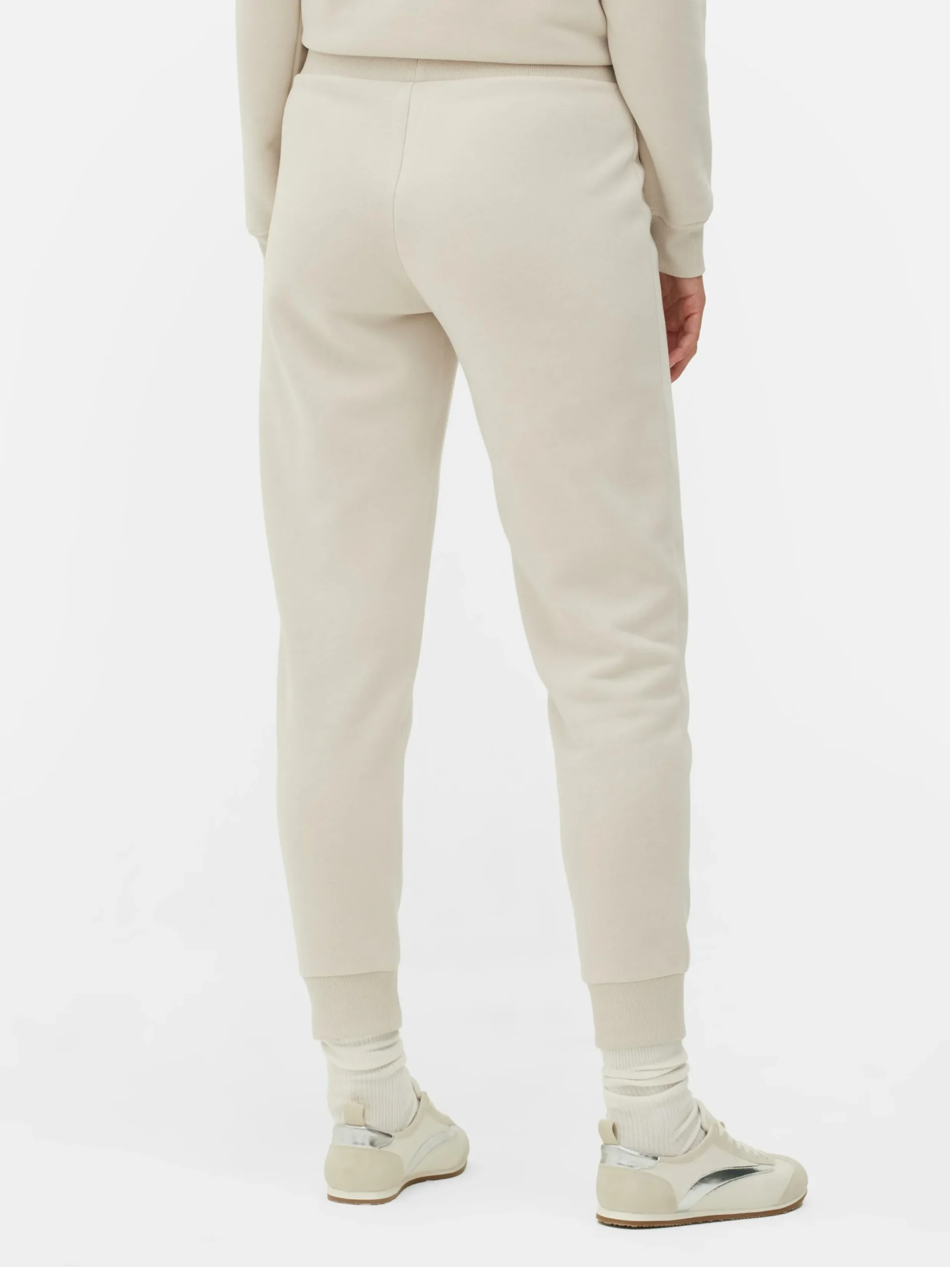 Bas De Jogging|Primark Bas De Jogging Skinny Graphique Crème