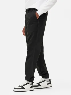 Pantalon|Bas De Jogging|Primark Bas De Jogging Stretch à Coupe Décontractée Noir