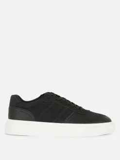 Baskets|Primark Baskets Basses à Lacets Kem Noir