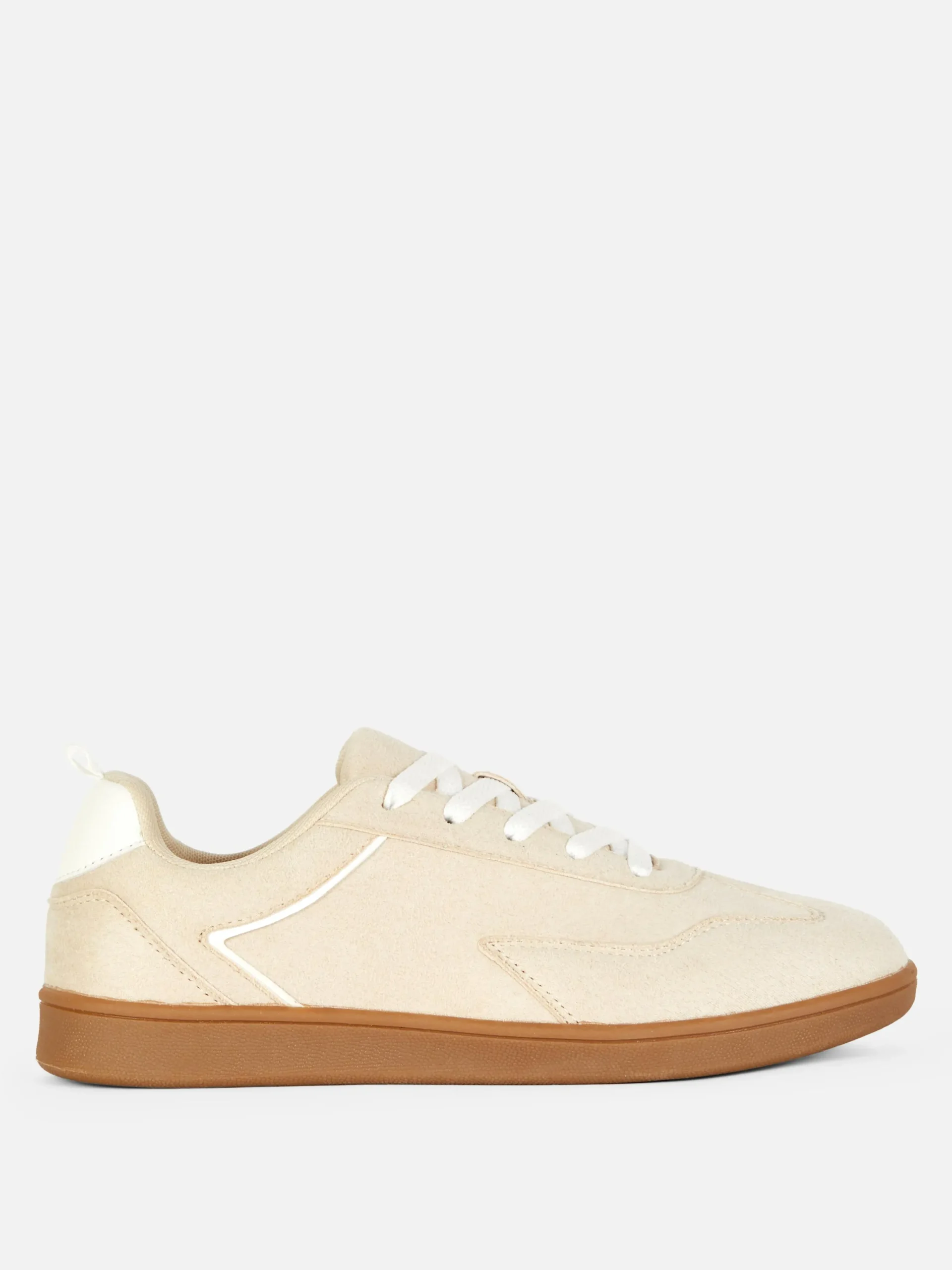 Baskets|Primark Baskets Basses à Semelle En Gomme Beige