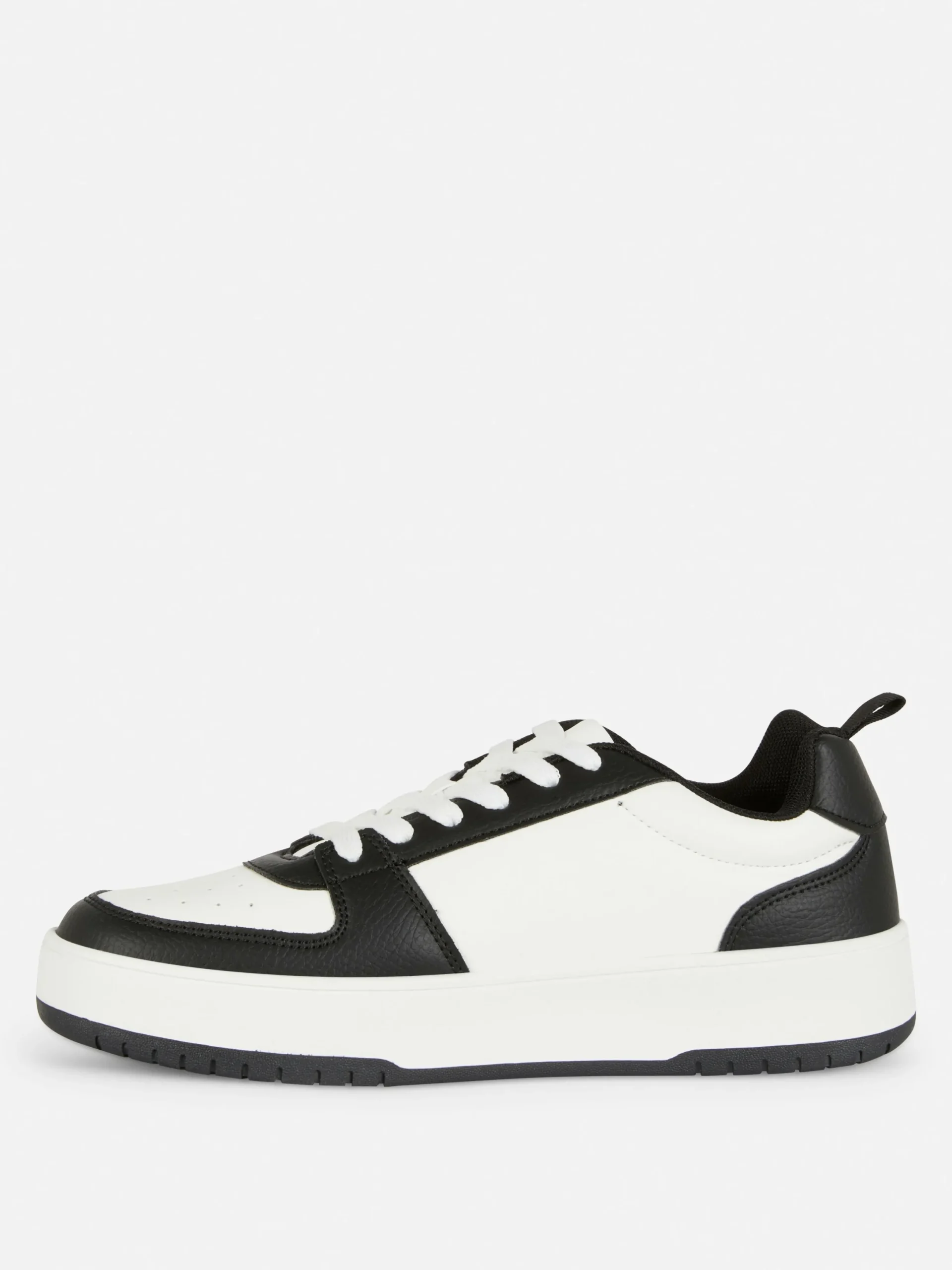 Baskets|Primark Baskets Basses De Sport Noir/Blanc