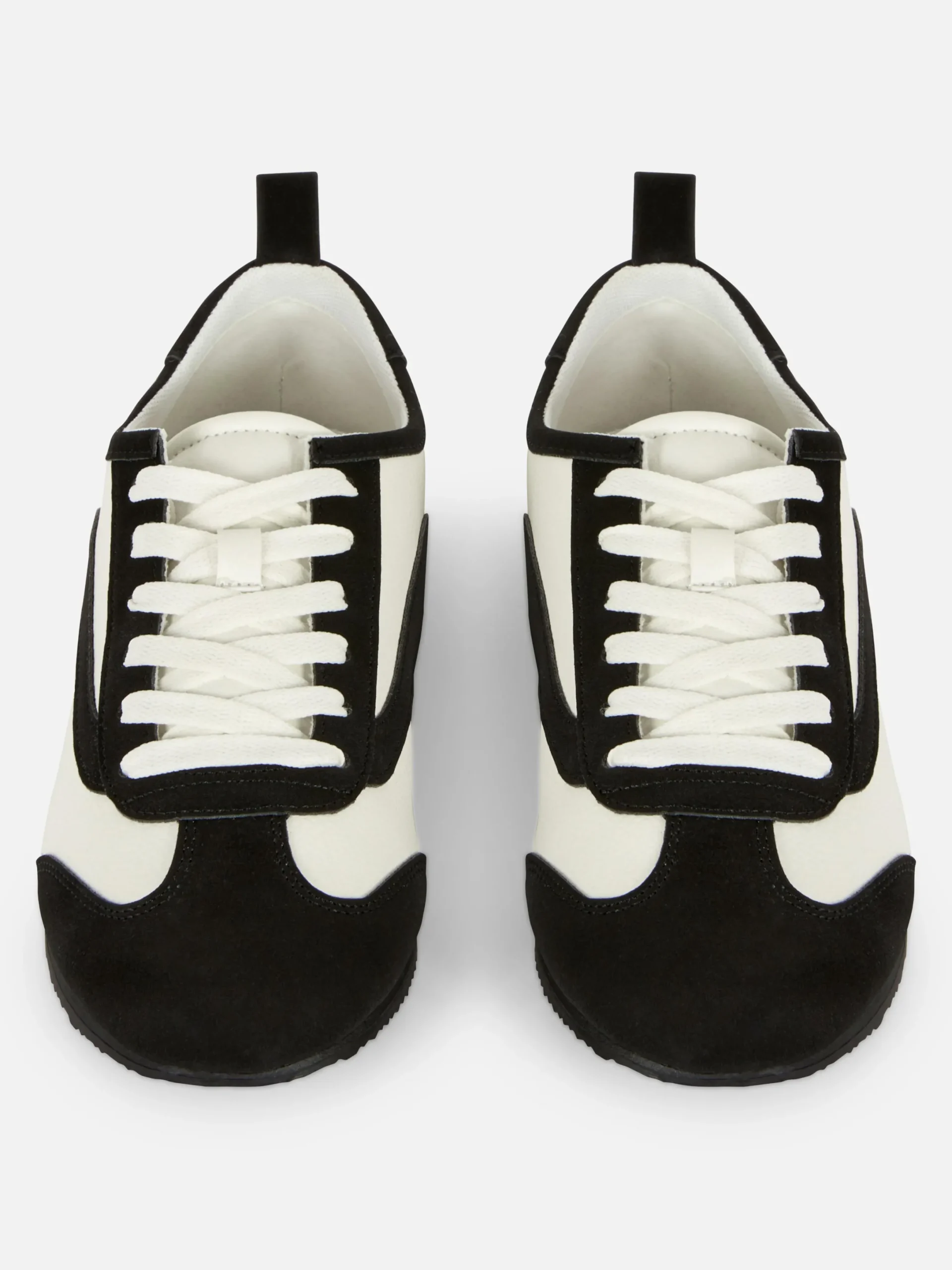 Baskets|Primark Baskets Basses De Tennis à Lacets Noir