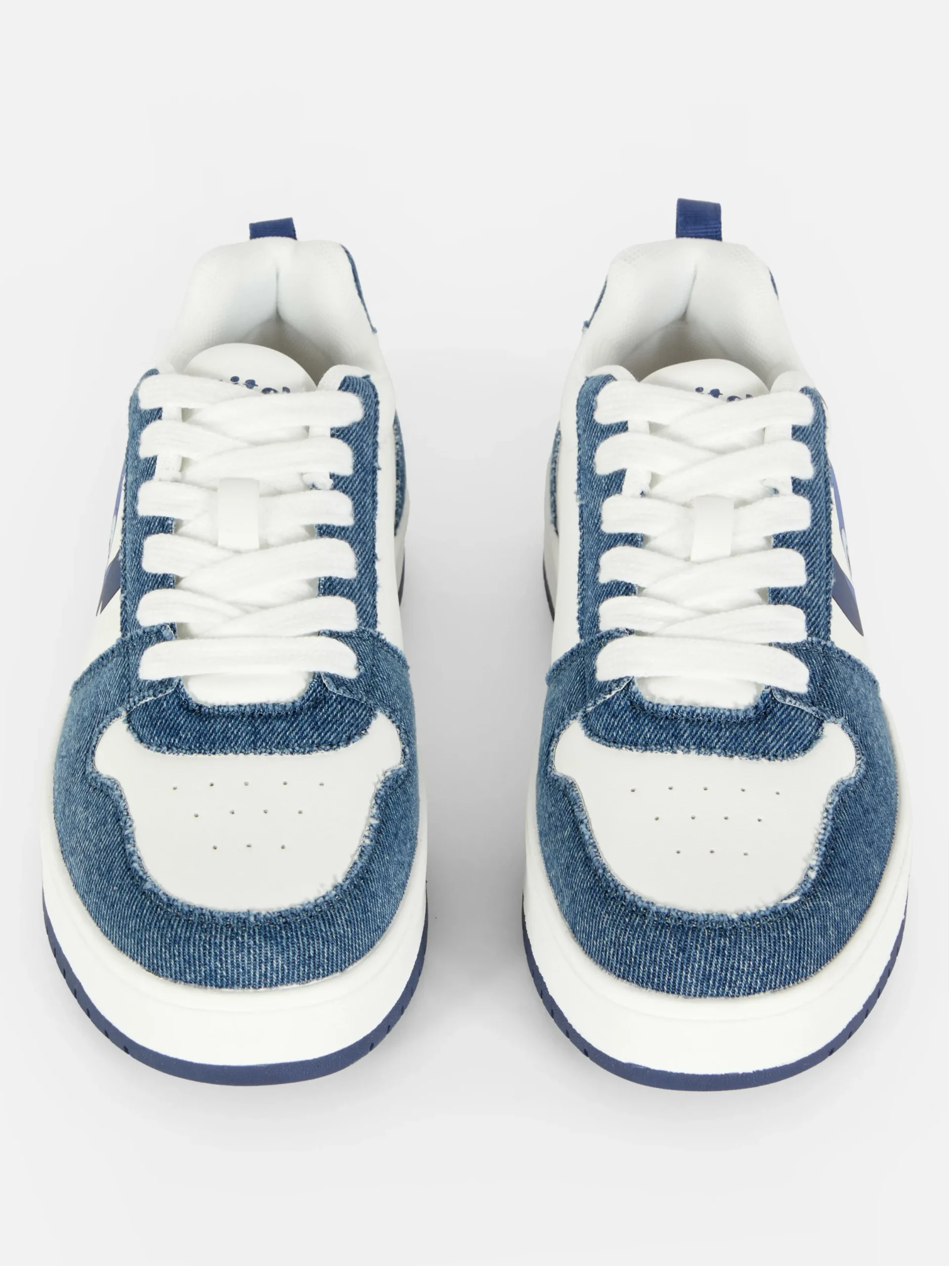 Baskets|Denim|Primark Baskets Basses En Denim Disney Lilo & Stitch Bleu