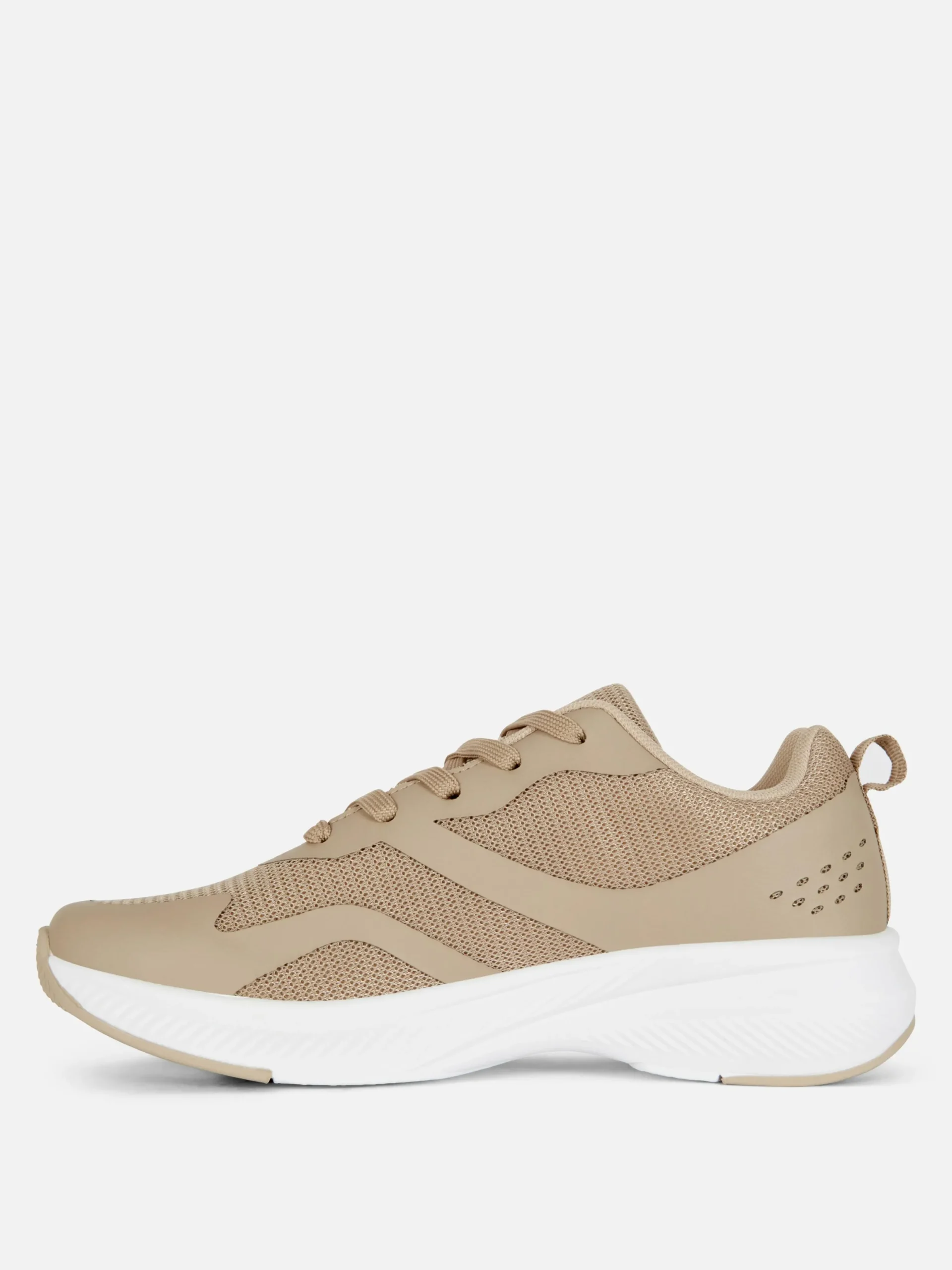 Baskets|Primark Baskets Basses En Maille Moka