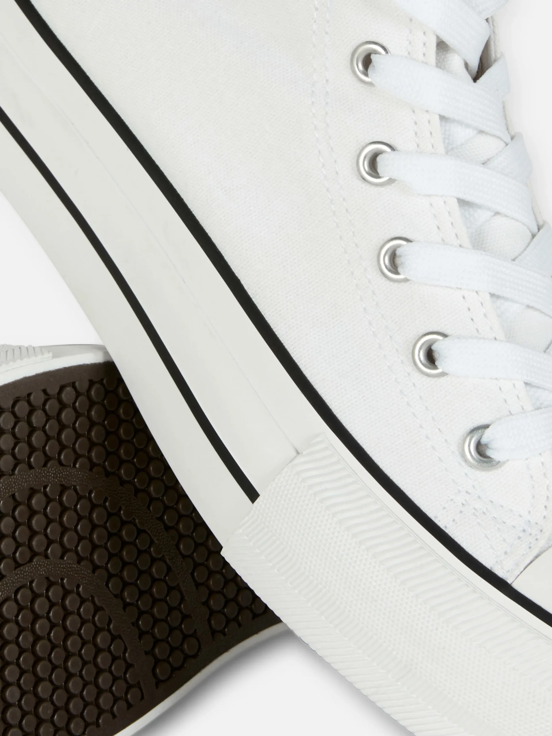 Baskets|Primark Baskets Classiques En Toile Blanc