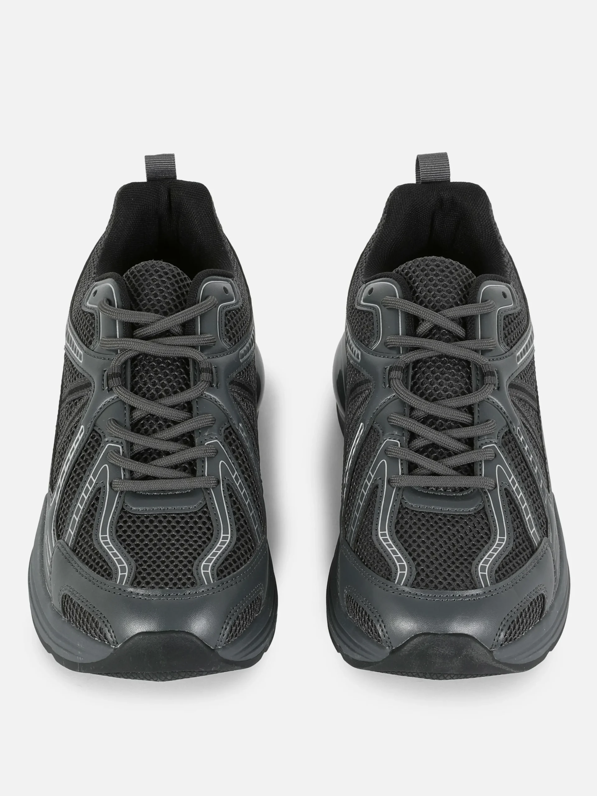 Baskets|Vêtements De Sport|Primark Baskets De Sport Basses à Empiècements Anthracite