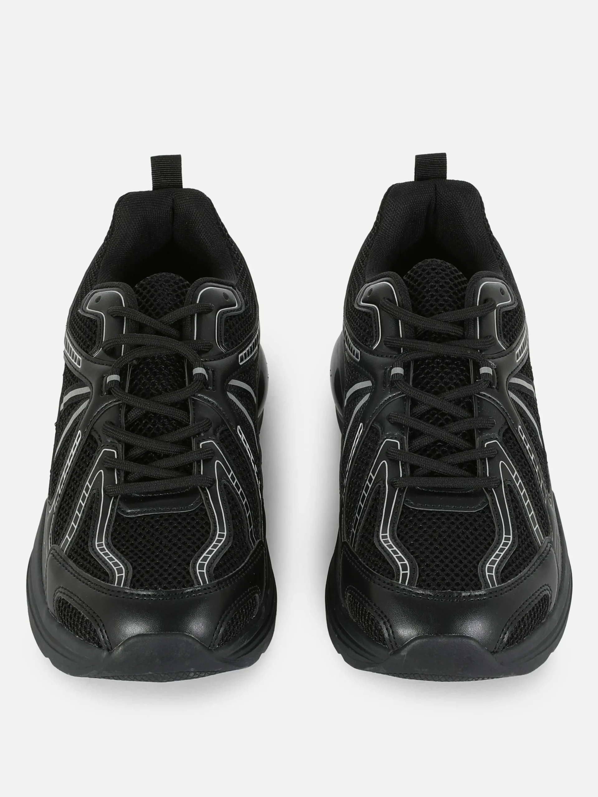 Baskets|Vêtements De Sport|Primark Baskets De Sport Basses à Empiècements Noir