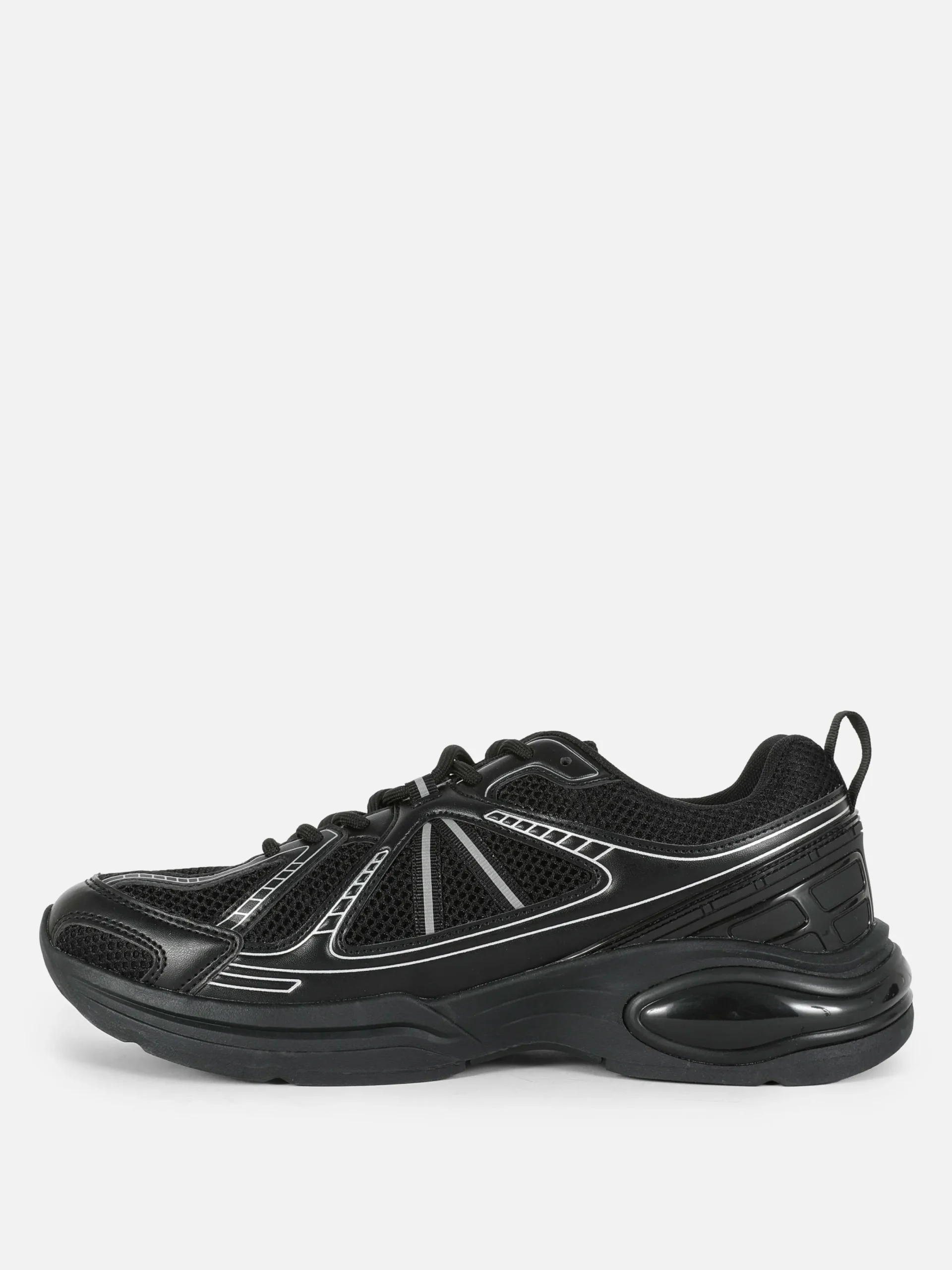 Baskets|Vêtements De Sport|Primark Baskets De Sport Basses à Empiècements Noir