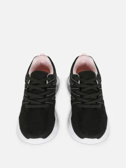 Baskets|Primark Baskets En Maille à Semelle épaisse Noir