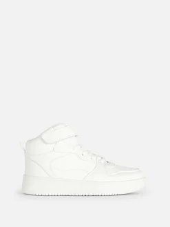 Baskets|Primark Baskets Montantes à Semelle épaisse Blanc